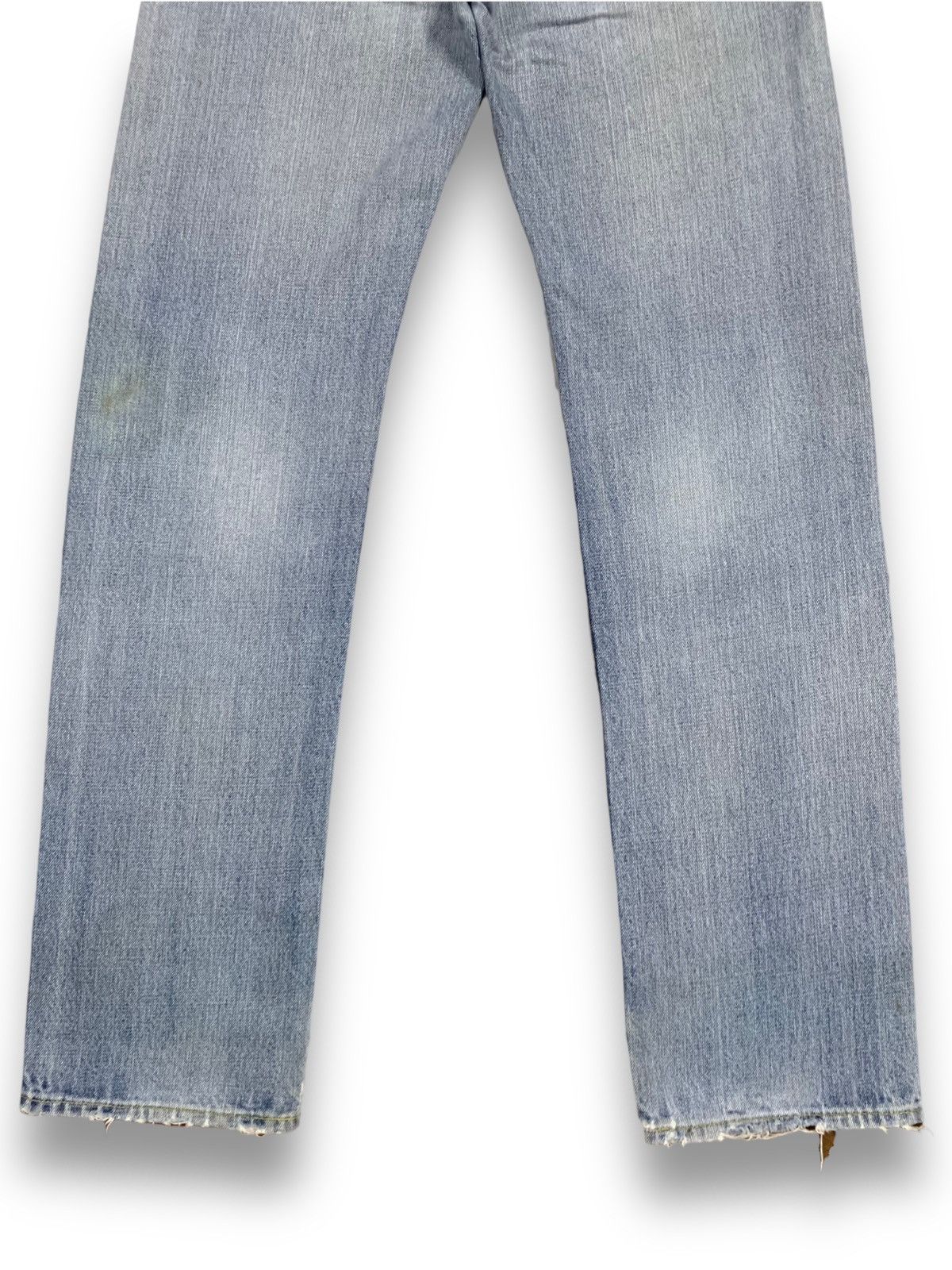 Undercover × Uniqlo Vintage Uniqlo S002 Blue Wash Distressed Grunge Jeans Size US 29 - 15 Thumbnail
