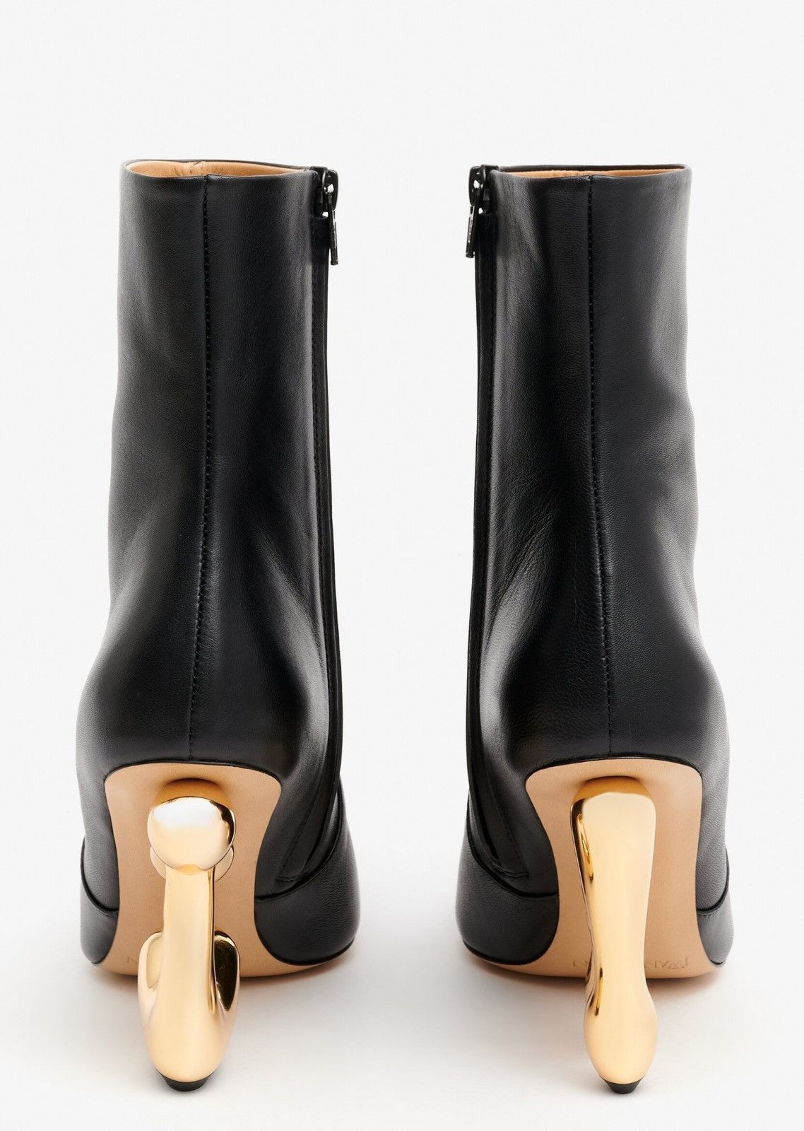 JW Anderson Last Size JW Anderson 105mm Sculpted Heel Leather Boots Size US 10 / IT 40 - 3 Thumbnail