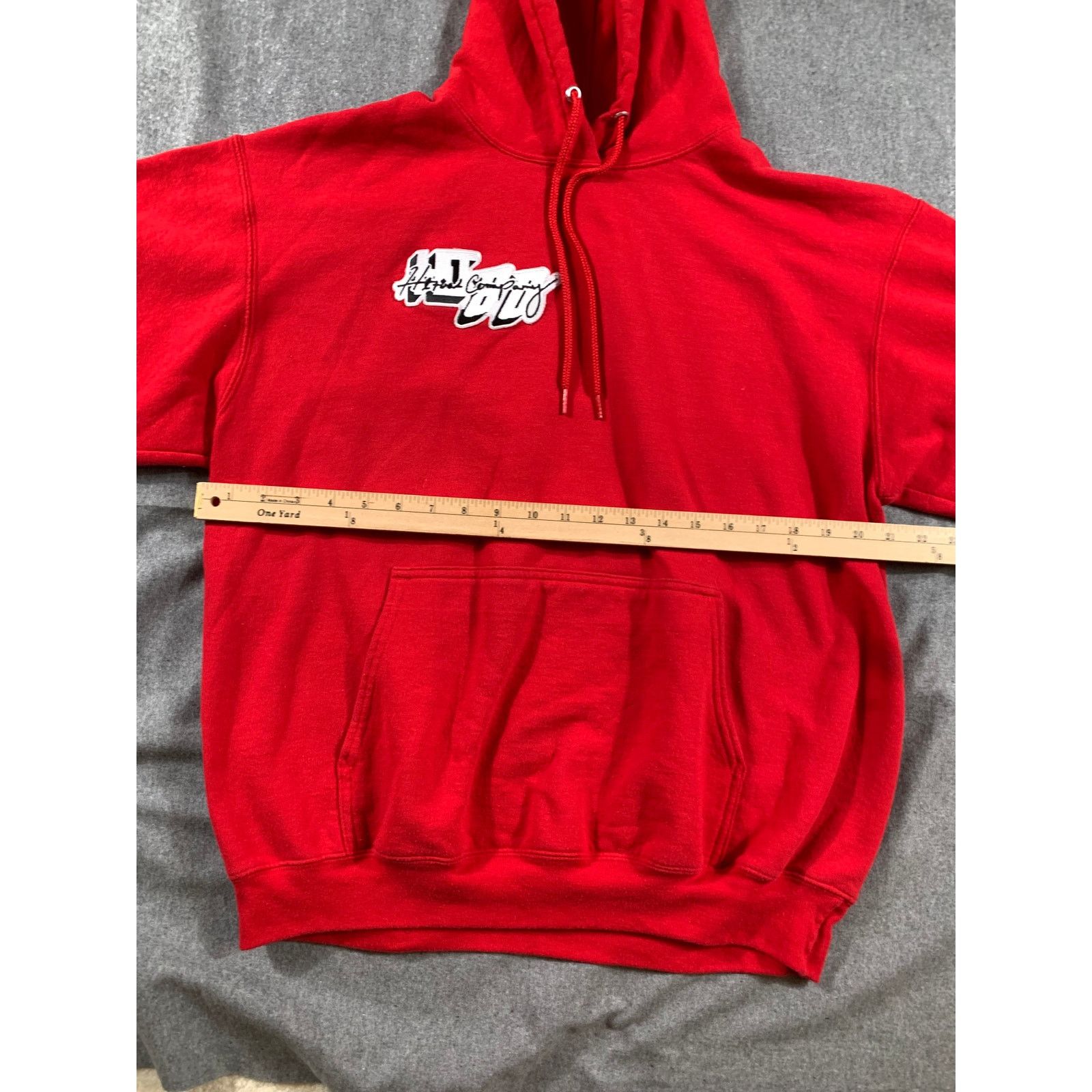 Other Port & Company Hoodie Adult Large Red Pullover Size US L / EU 52-54 / 3 - 4 Thumbnail