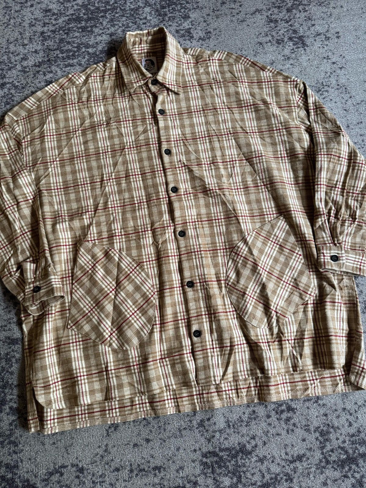 Japanese Brand McCoy by grill plaid oversize flannel Size US L / EU 52-54 / 3 - 2 Thumbnail