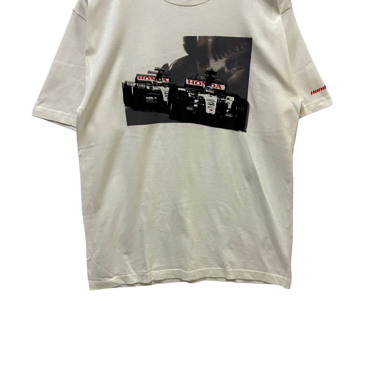 Formula 1 × Honda Vintage HONDA RACING Formula 1 Graphic Tshirt Size US L / EU 52-54 / 3 - 3 Thumbnail