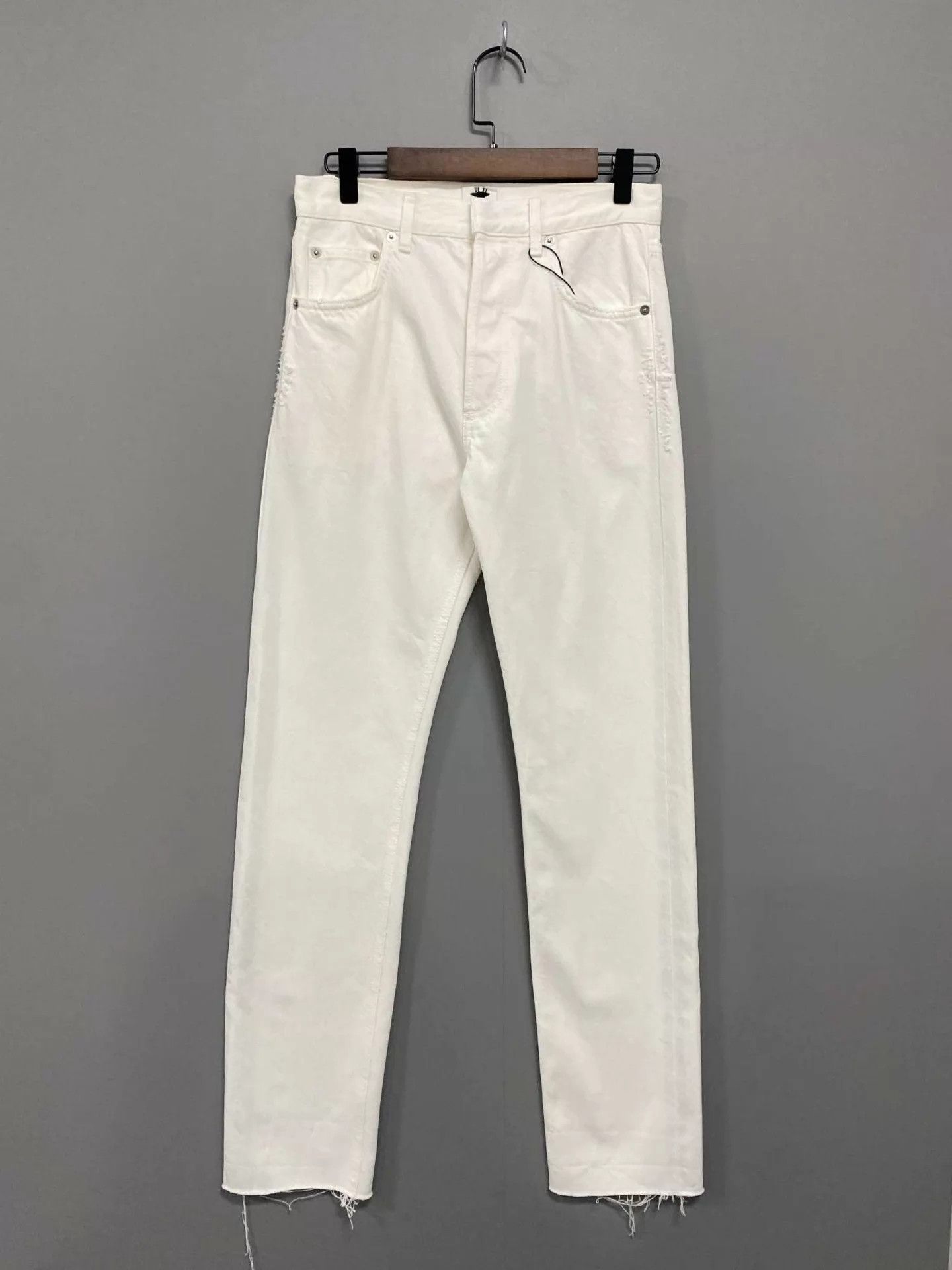 Dior Dior Tassel Hem Logo Jeans Size 25" / US 0 / IT 36 - 3 Thumbnail