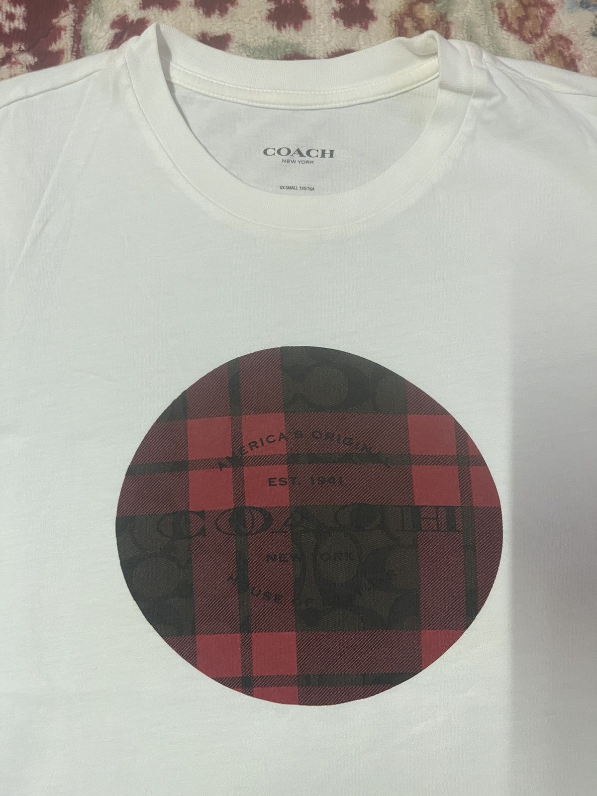 Coach Coach Signature Circle Tshirt Size US XS / EU 42 / 0 - 2 Thumbnail
