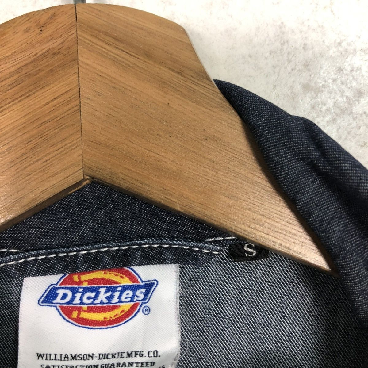 Japanese Brand 🔥VINTAGE DENIM WORKER OVERALL DICKIES USA INDIGO Size US 32 / EU 48 - 18 Thumbnail
