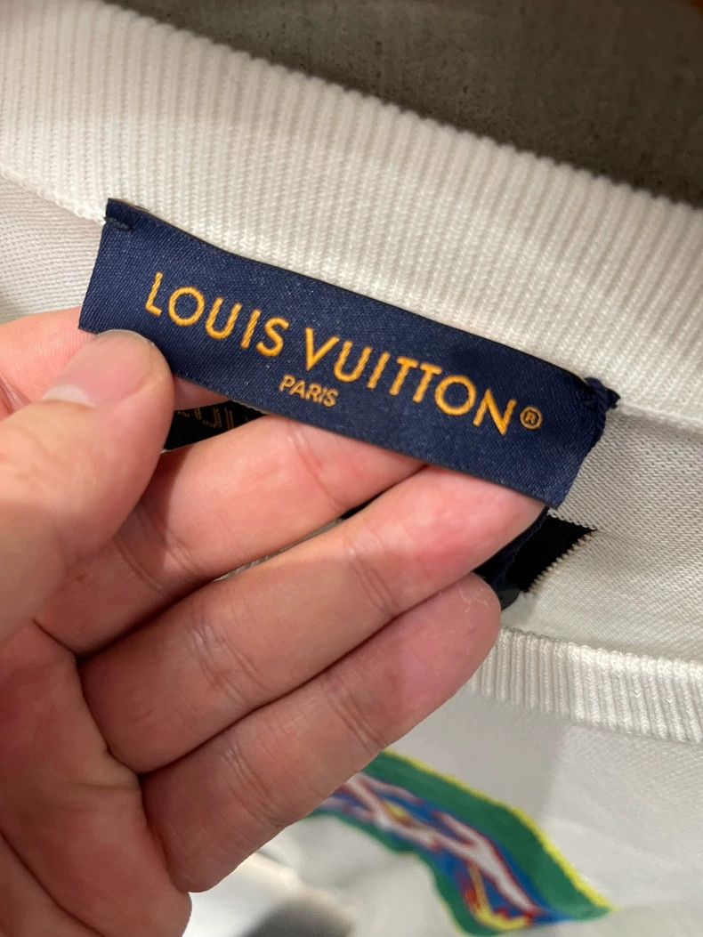Louis Vuitton Louis Vuitton Flame Baseball Knit Short Sleeve Size US XL / EU 56 / 4 - 3 Thumbnail