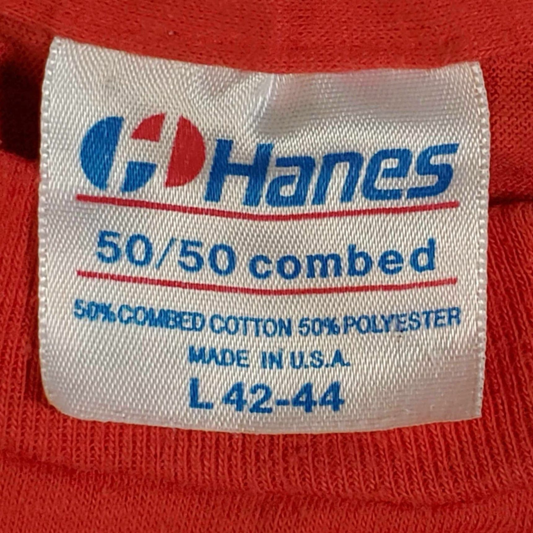 Hanes VINTAGE Augusta Ballet Nutcracker Tour T shirt Shirt L Red 1990s Hanes 100% Cotton Graphic Tee Mens Size US M / EU 48-50 / 2 - 3 Thumbnail