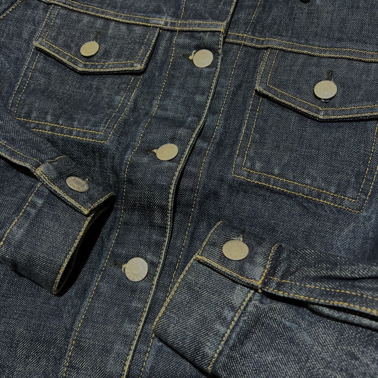 Helmut Lang Helmut Lang 1998 Slim 2 Pocket Vintage Denim Jacket Size XS / US 0-2 / IT 36-38 - 4 Thumbnail