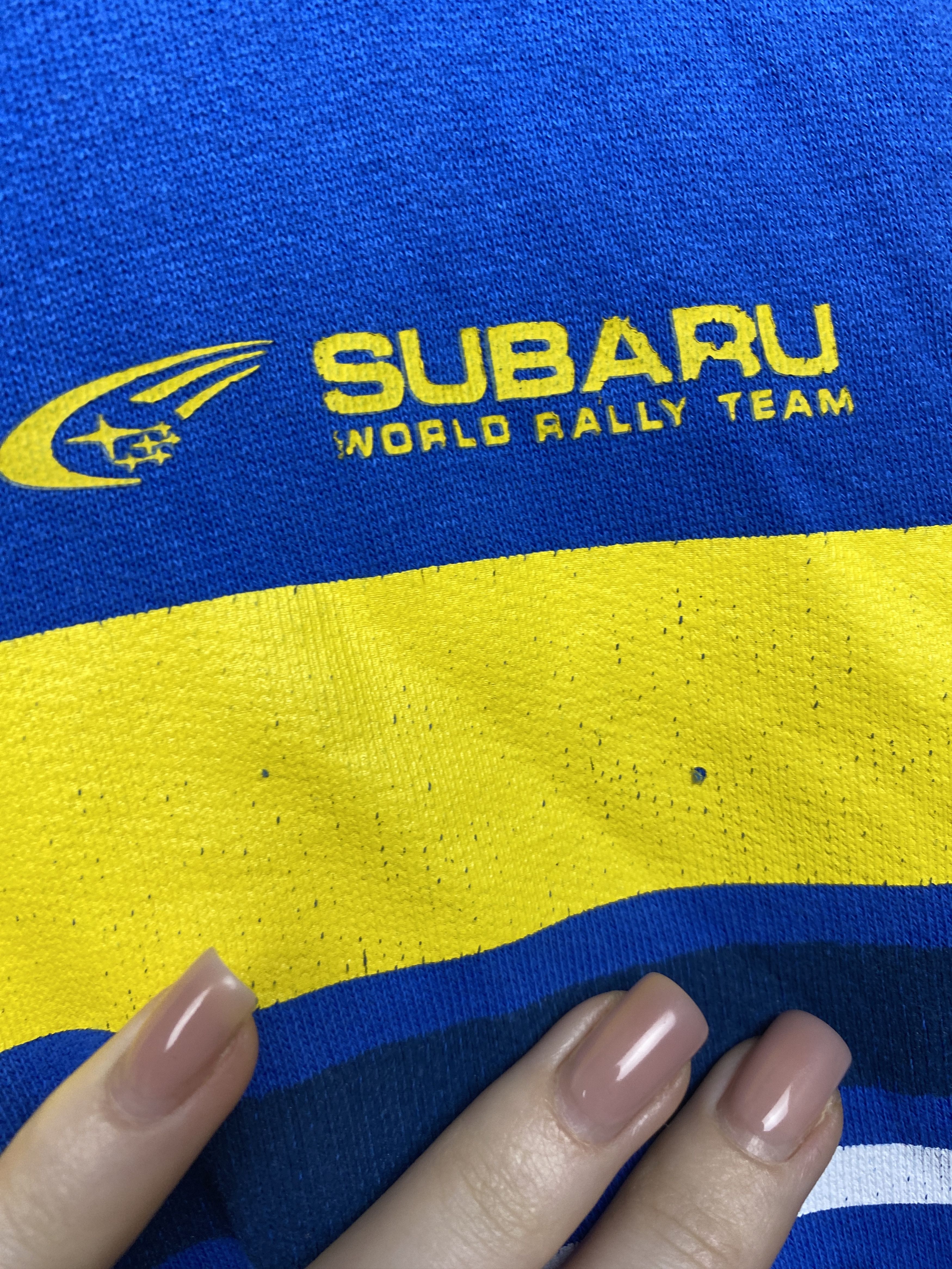 Japanese Brand Subaru Racing Rally Team Vintage Mens Zip Hoodie Size US XL / EU 56 / 4 - 4 Thumbnail