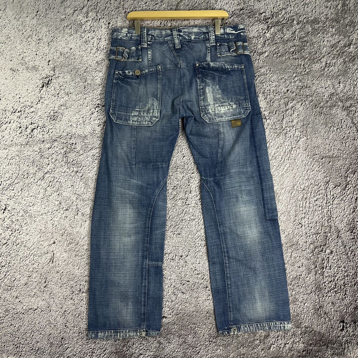 G-Star × Vintage 🔥VINTAGE🔥 G Star Raw Denim patch work Jeans kbwg 100 south Size US 36 / EU 52 - 1 Thumbnail