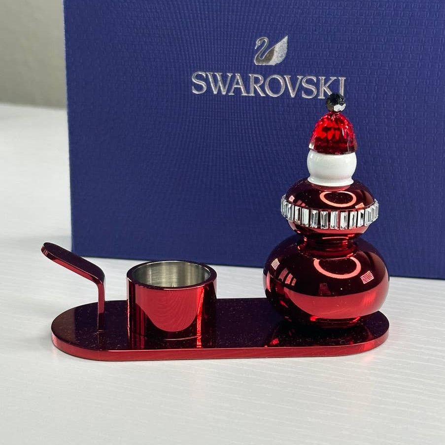 Swarovski Swarovski Holiday Cheers Candle Holder Santa Claus Size ONE SIZE - 4 Thumbnail