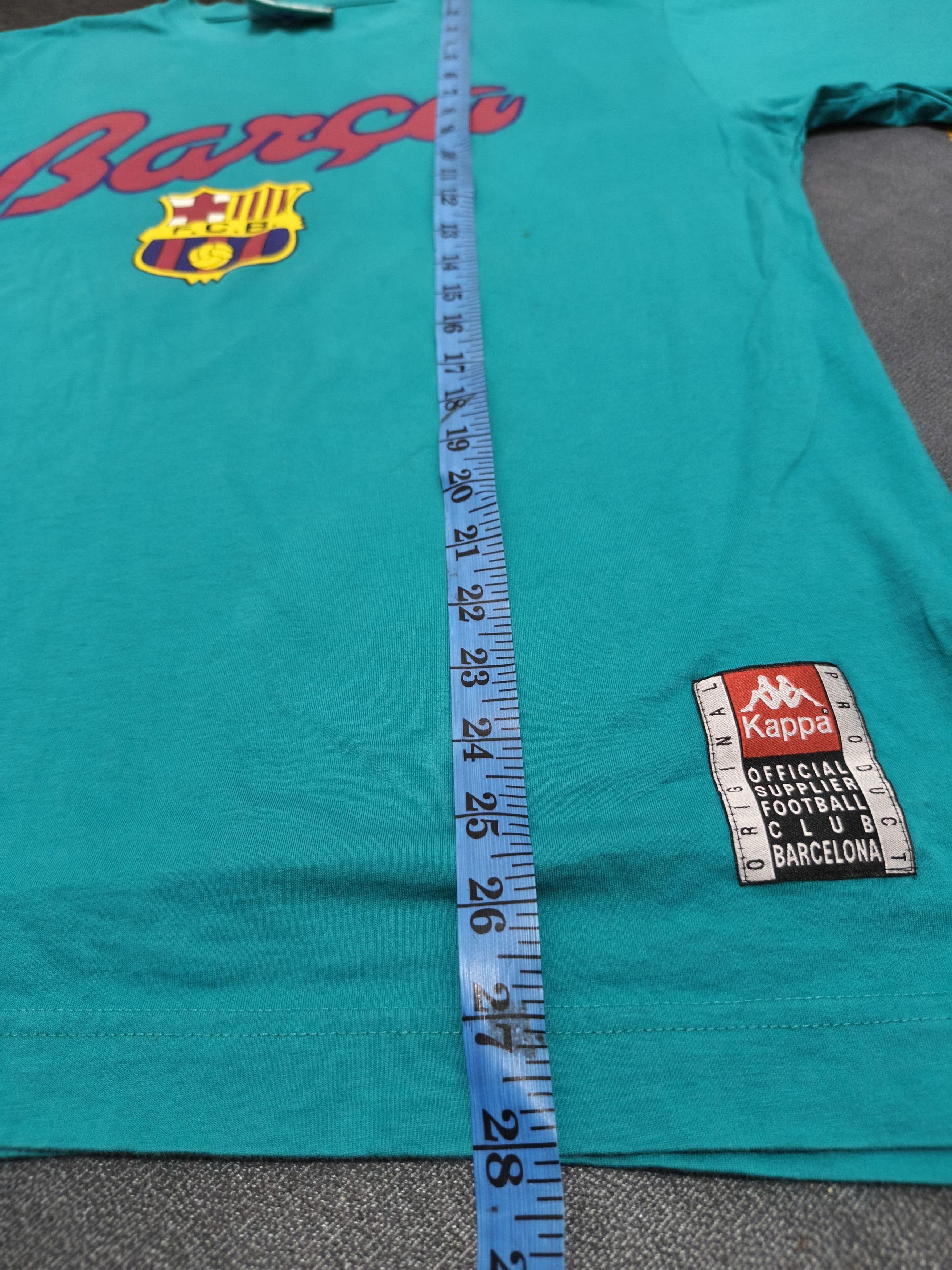 Kappa Vintage 90s Kappa FC Barcelona Barca Tee | Styled in Italy Size US M / EU 48-50 / 2 - 10 Thumbnail