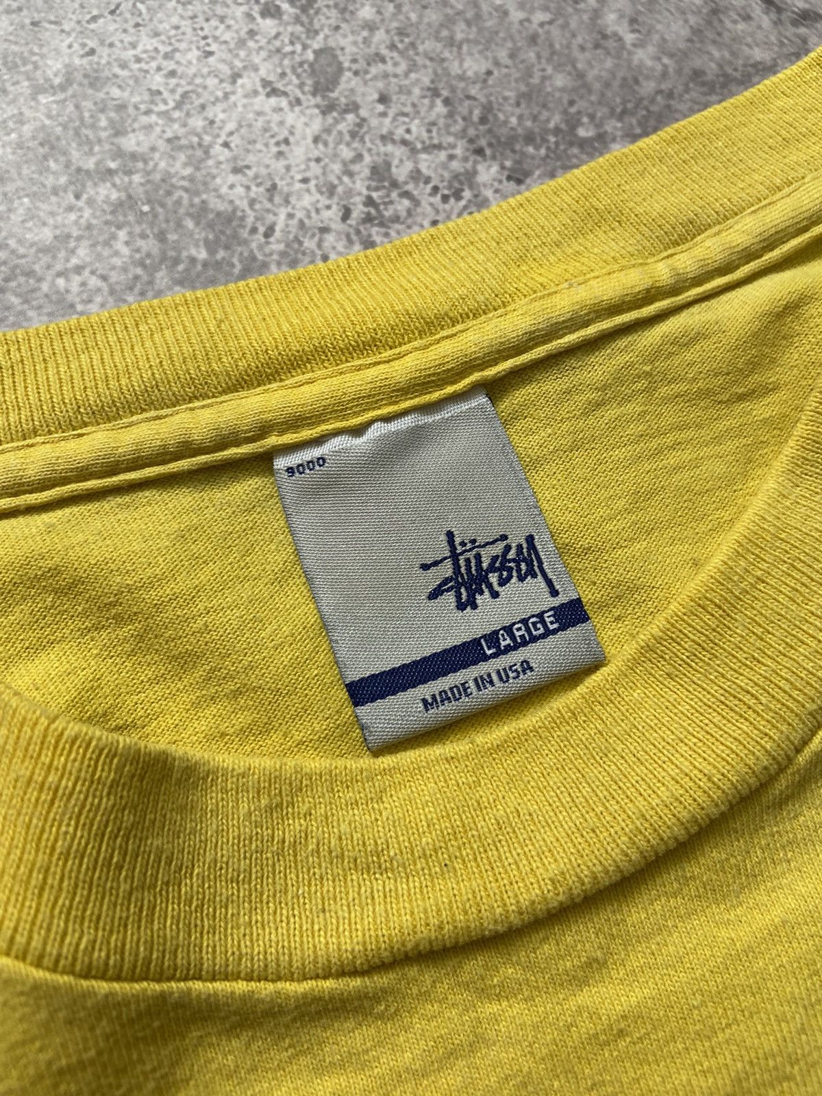 Other Vintage 90s Stussy made in USA single stitch rare t-shirt Size US L / EU 52-54 / 3 - 3 Thumbnail