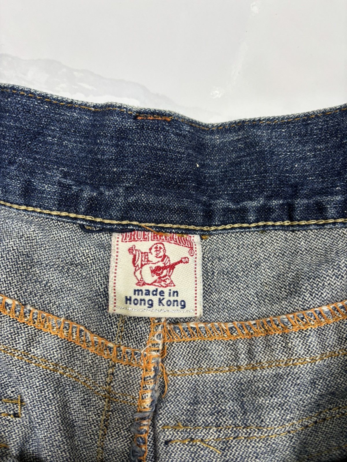 True Religion 🔥TRUE RELIGION Joey Super T Flared Jean Distressed Denim Size US 36 / EU 52 - 12 Thumbnail