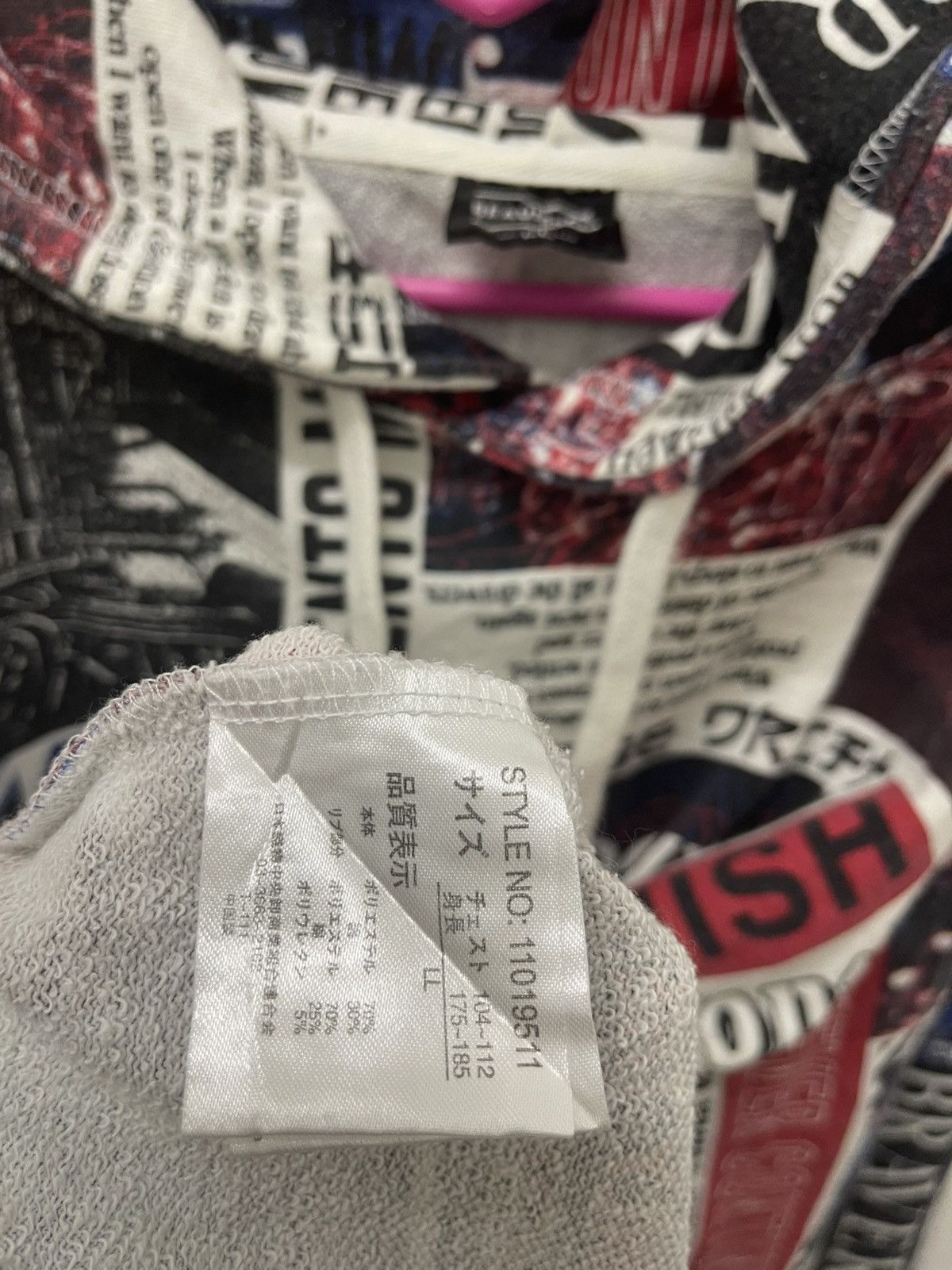 Japanese Brand Rare Vintage BEAUMERE Japan ifsixwasnine Lgb Hysteric Style Size US L / EU 52-54 / 3 - 5 Thumbnail