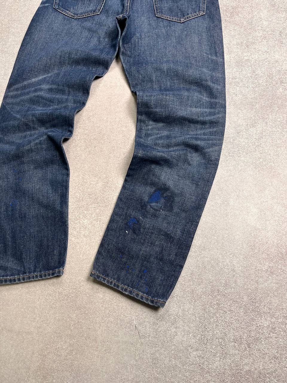 Polo Ralph Lauren Vintage Polo Ralph Lauren Painted Baggy Jeans Y2K 29 Size US 29 - 15 Thumbnail