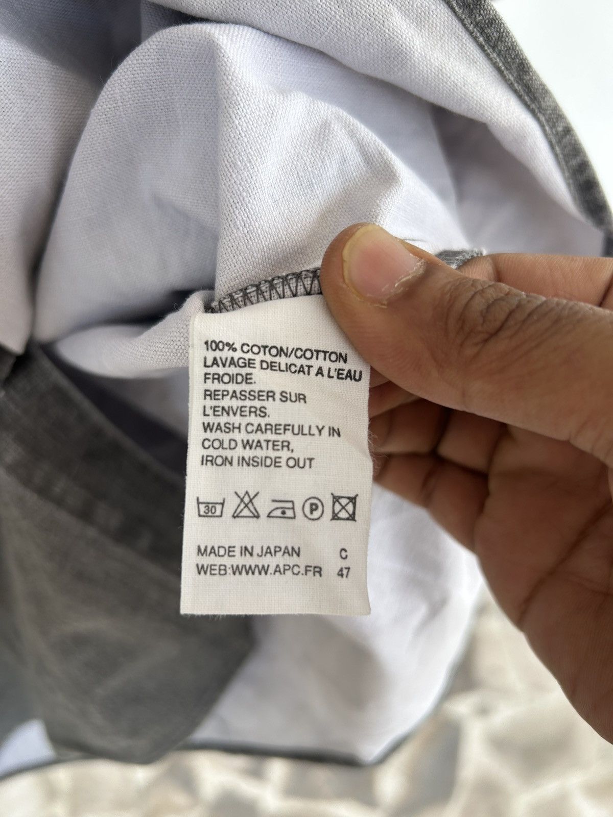 A.P.C. A.P.C ButtonUp Vintage Shirt Short Sleeve Black Size US M / EU 48-50 / 2 - 4 Thumbnail