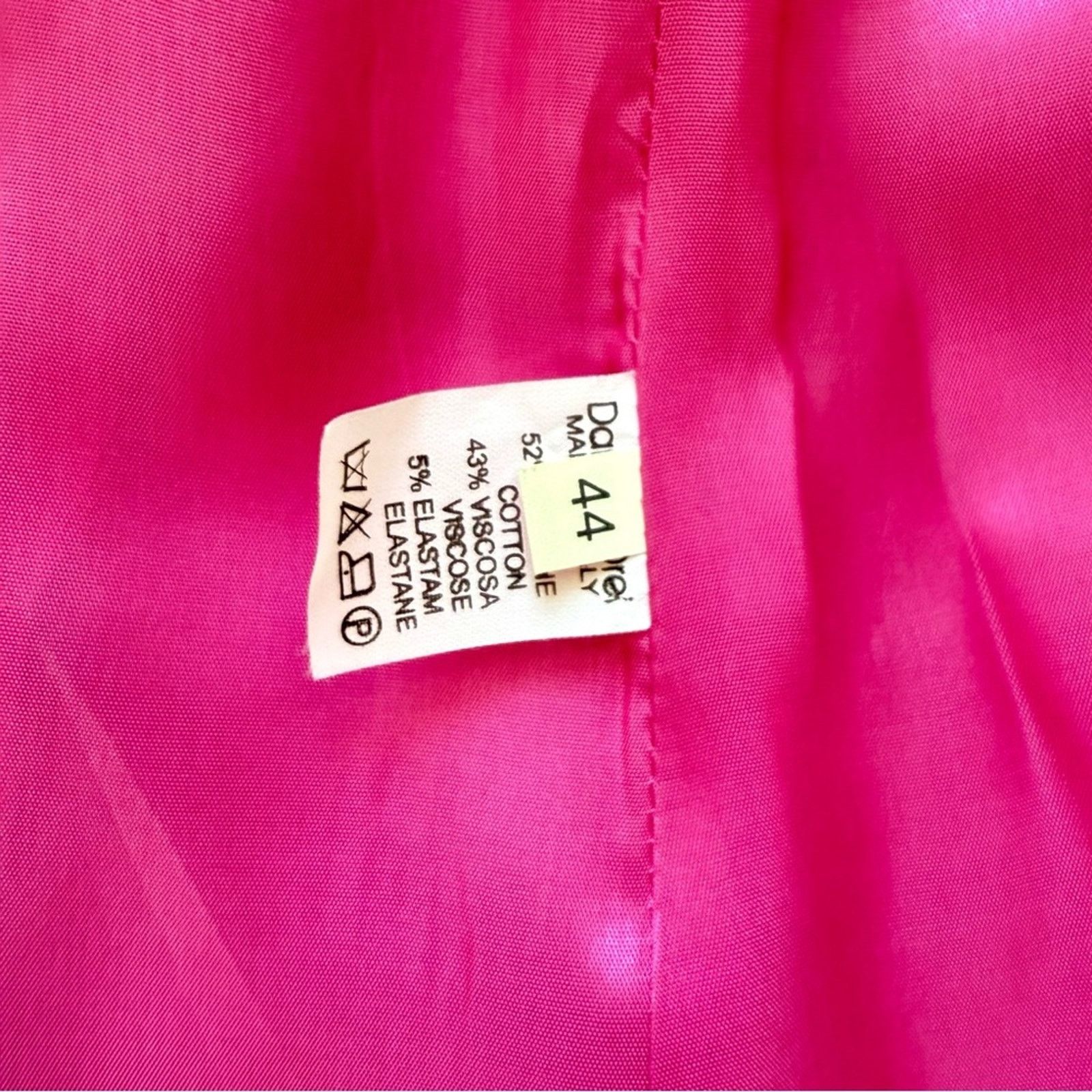 Other Daniela Drei women pink atlas jacket size 44 IT or 6 US Size M / US 6-8 / IT 42-44 - 8 Thumbnail