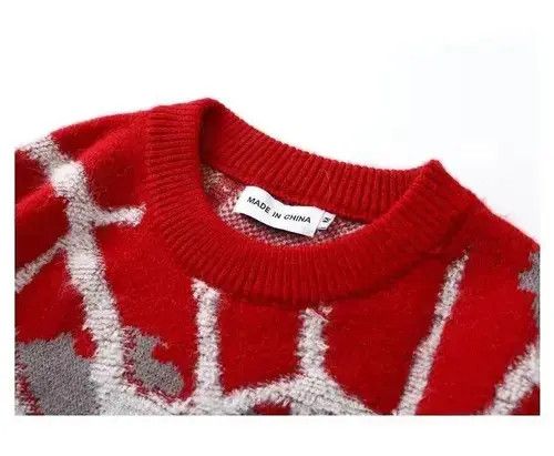 Japanese Brand Spider Web Knitted Sweater Size US L / EU 52-54 / 3 - 4 Thumbnail