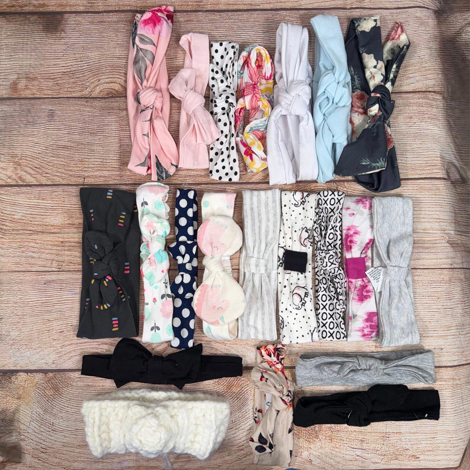 Other Assorted Baby/Toddler Patterned and Solid Color Headbands Size ONE SIZE - 1 Thumbnail