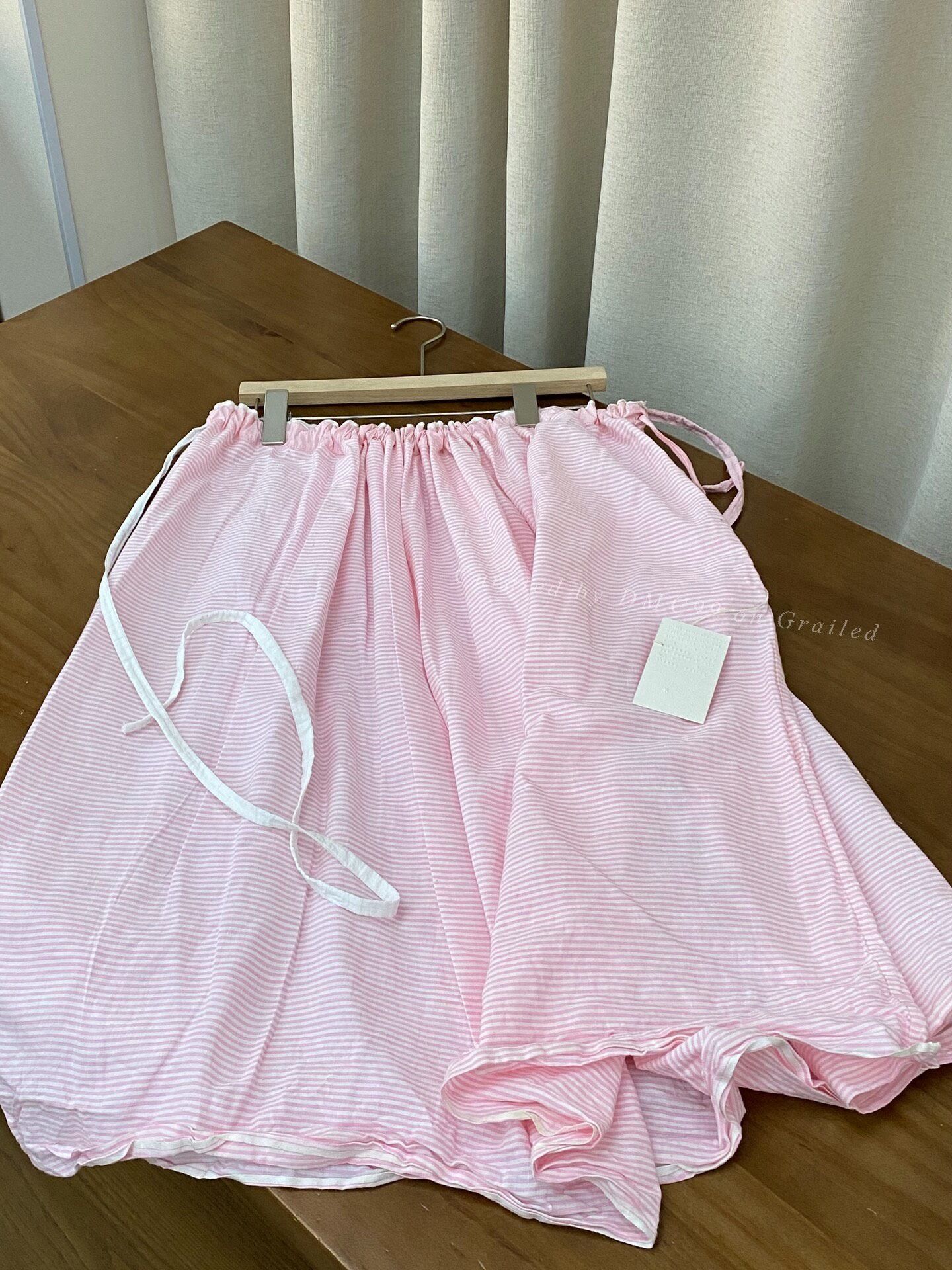 Daniela Gregis Daniela Gregis Pink Striped Skirt Size 32" / US 10 / IT 46 - 1 Thumbnail