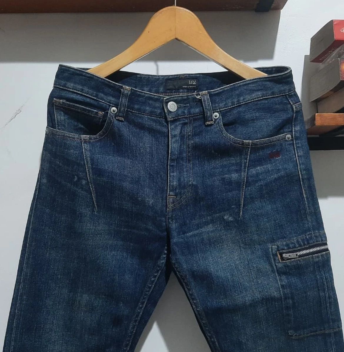 Undercover 2000s Undercover UU Denim Jeans Pants y2k Size US 29 - 2 Thumbnail