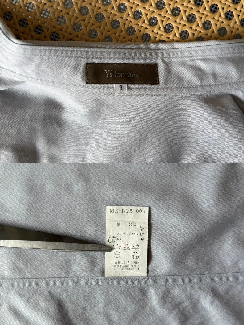 Y's for Men Y's For Men 01SS Shaped collar button shirt Size US L / EU 52-54 / 3 - 8 Thumbnail