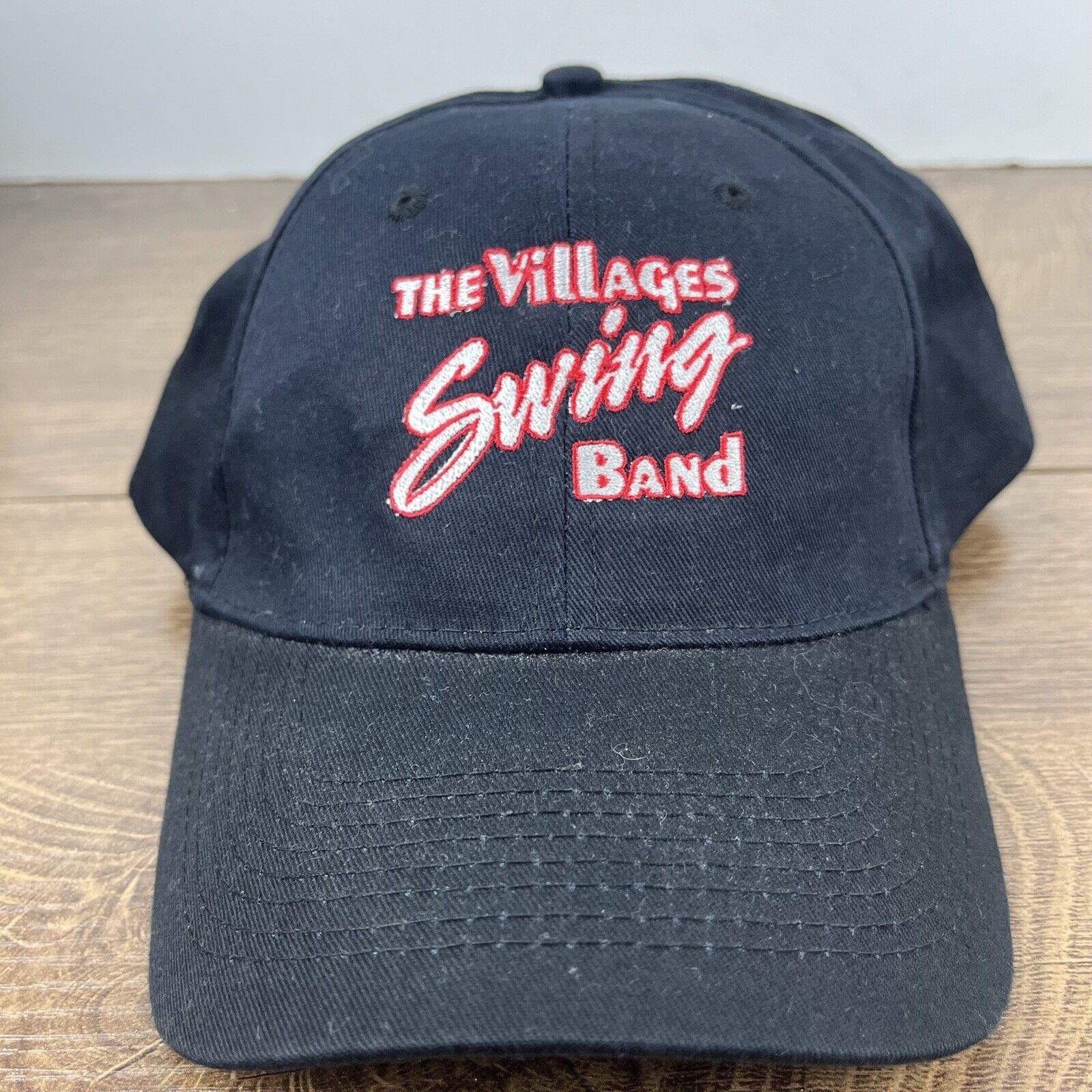 Other The Villages Swing Band Hat Black Cap Adjustable Hat Black A Size ONE SIZE - 4 Thumbnail
