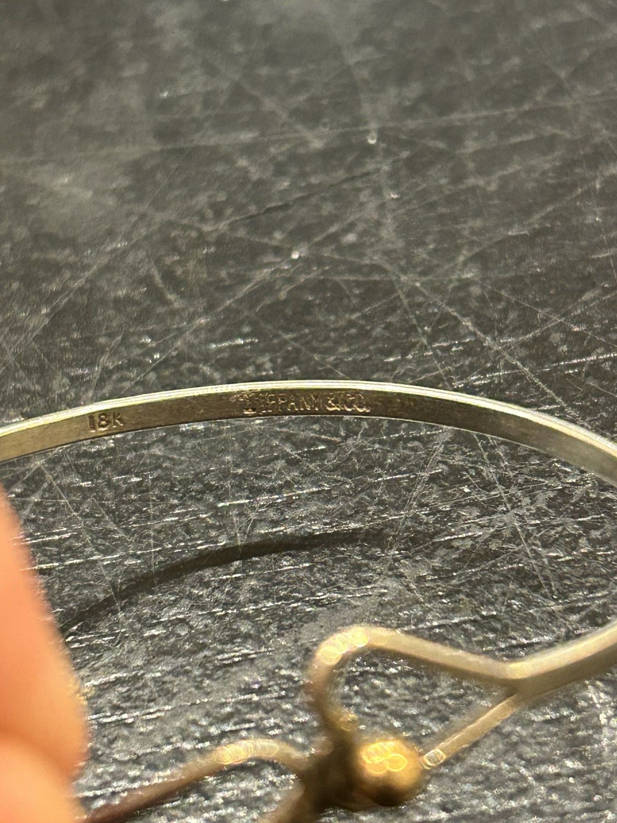 Tiffany & Co. Tiffany & Co. Hearts Hook Bangle Bracelet Size ONE SIZE - 4 Thumbnail