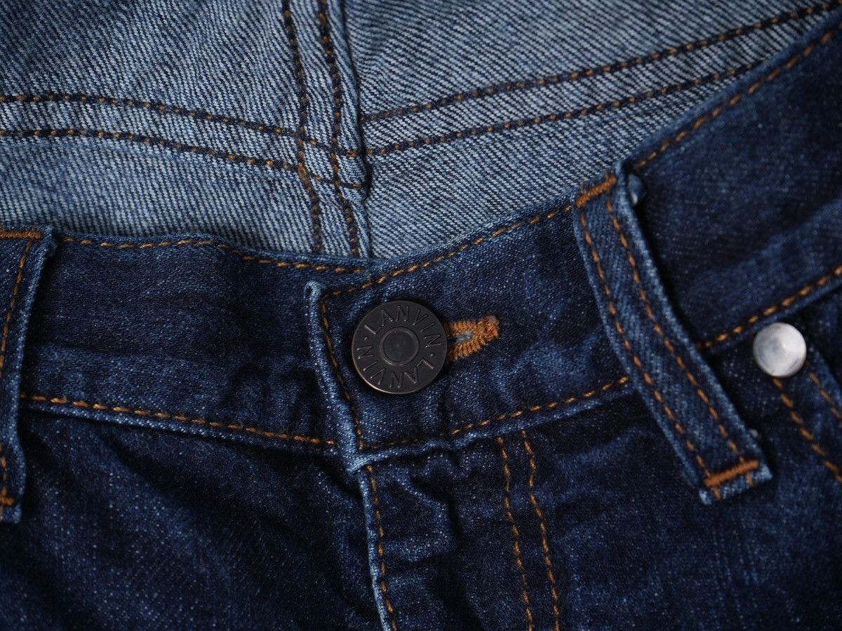 Lanvin Lanvin Washed blue denim Jeans w34 Size US 34 / EU 50 - 9 Thumbnail