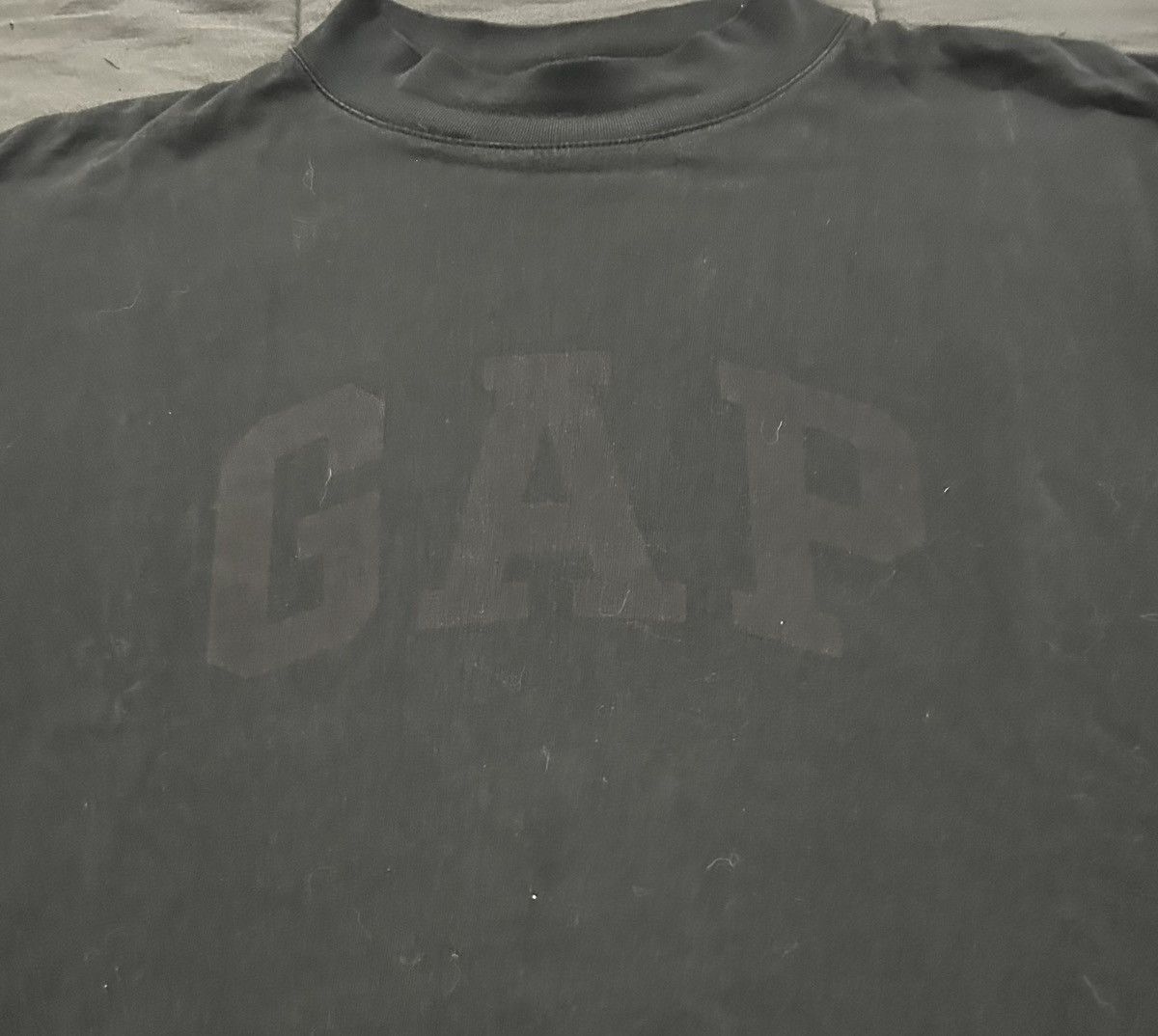Balenciaga × Gap × Yeezy Yeezy Gap Engineered by Balenciaga Dove 3/4 Sleeve Tee Black Size US M / EU 48-50 / 2 - 1 Thumbnail
