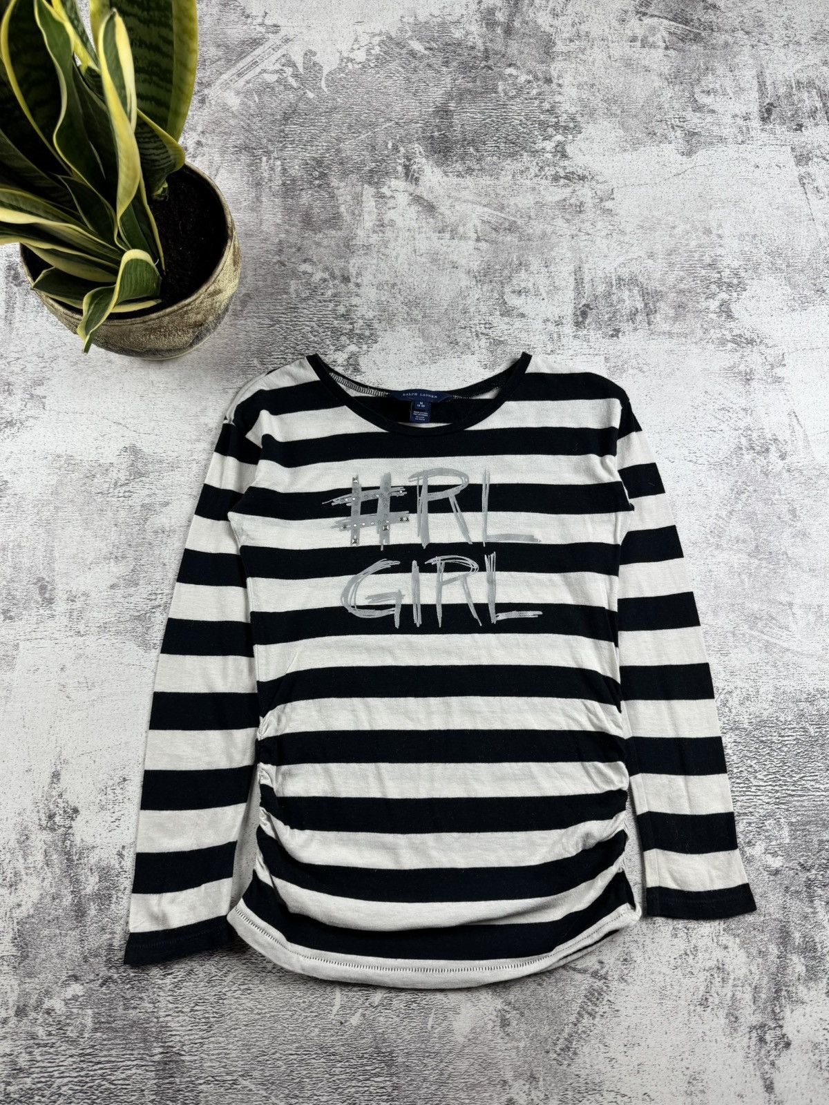 Ralph Lauren Polo Ralph Lauren Striped Longsleeve Pullover Sweatshirt Size S / US 4 / IT 40 - 4 Thumbnail