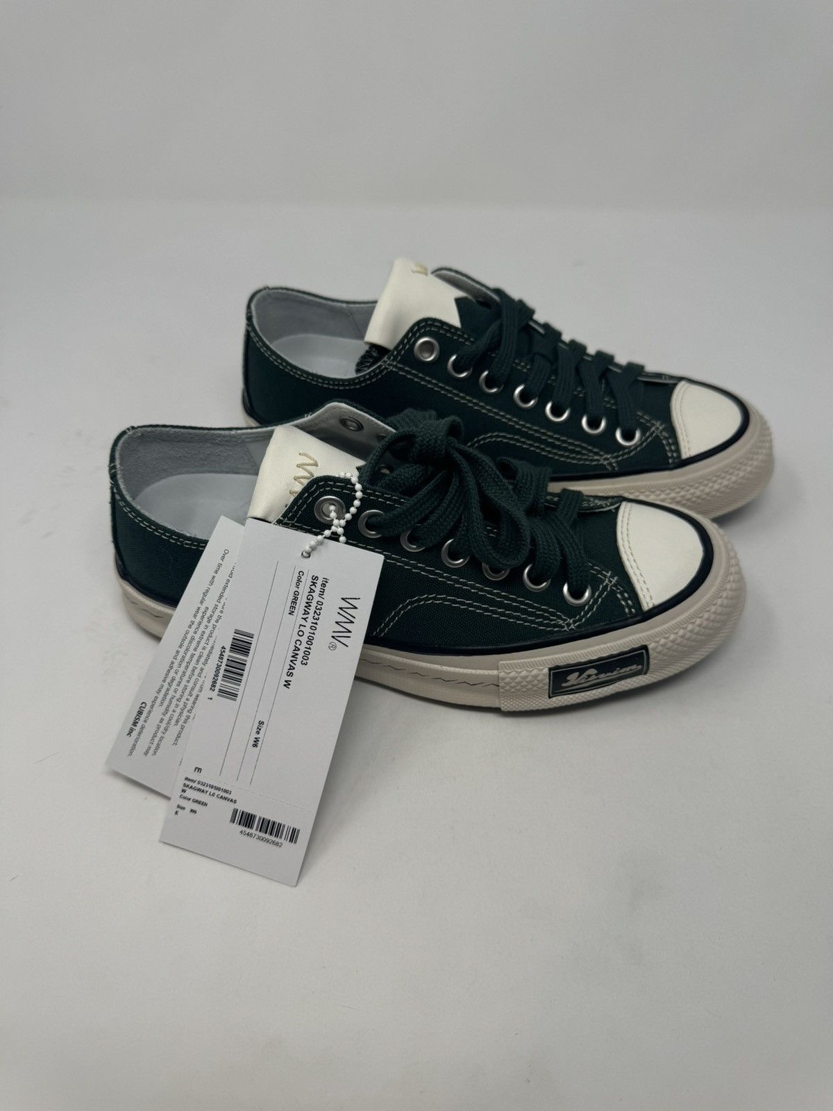 Visvim SKAGWAY LO CANVAS W - GREEN Size US 6 / IT 36 - 1 Thumbnail