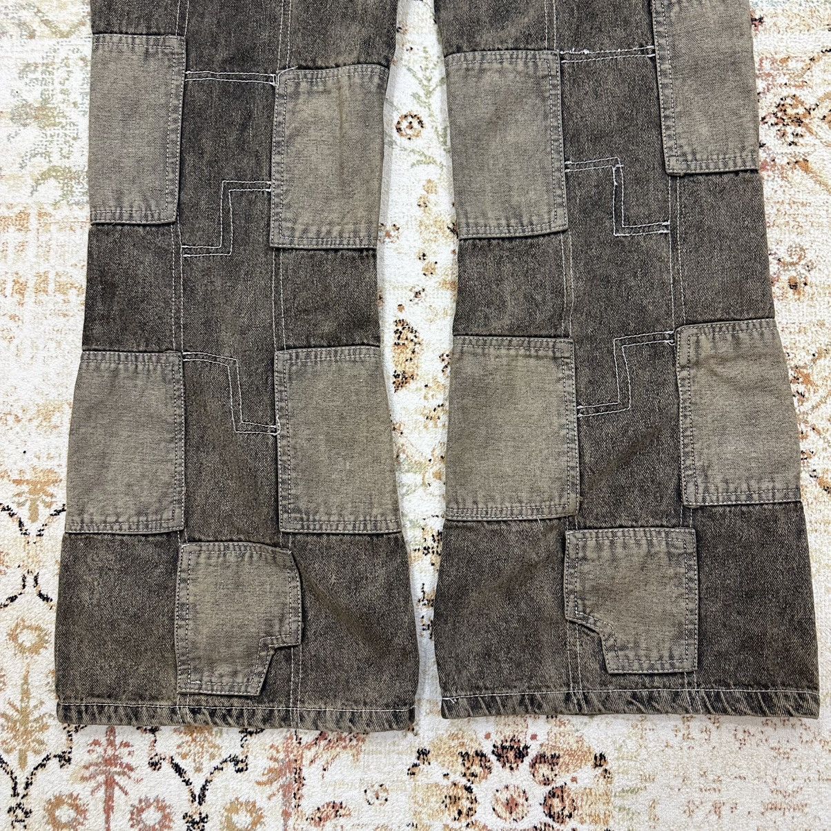 Vintage Vintage Mom Jeans Grunge Avantgarde Style Pants Y2K 00s Size 28" / US 6 / IT 42 - 6 Thumbnail
