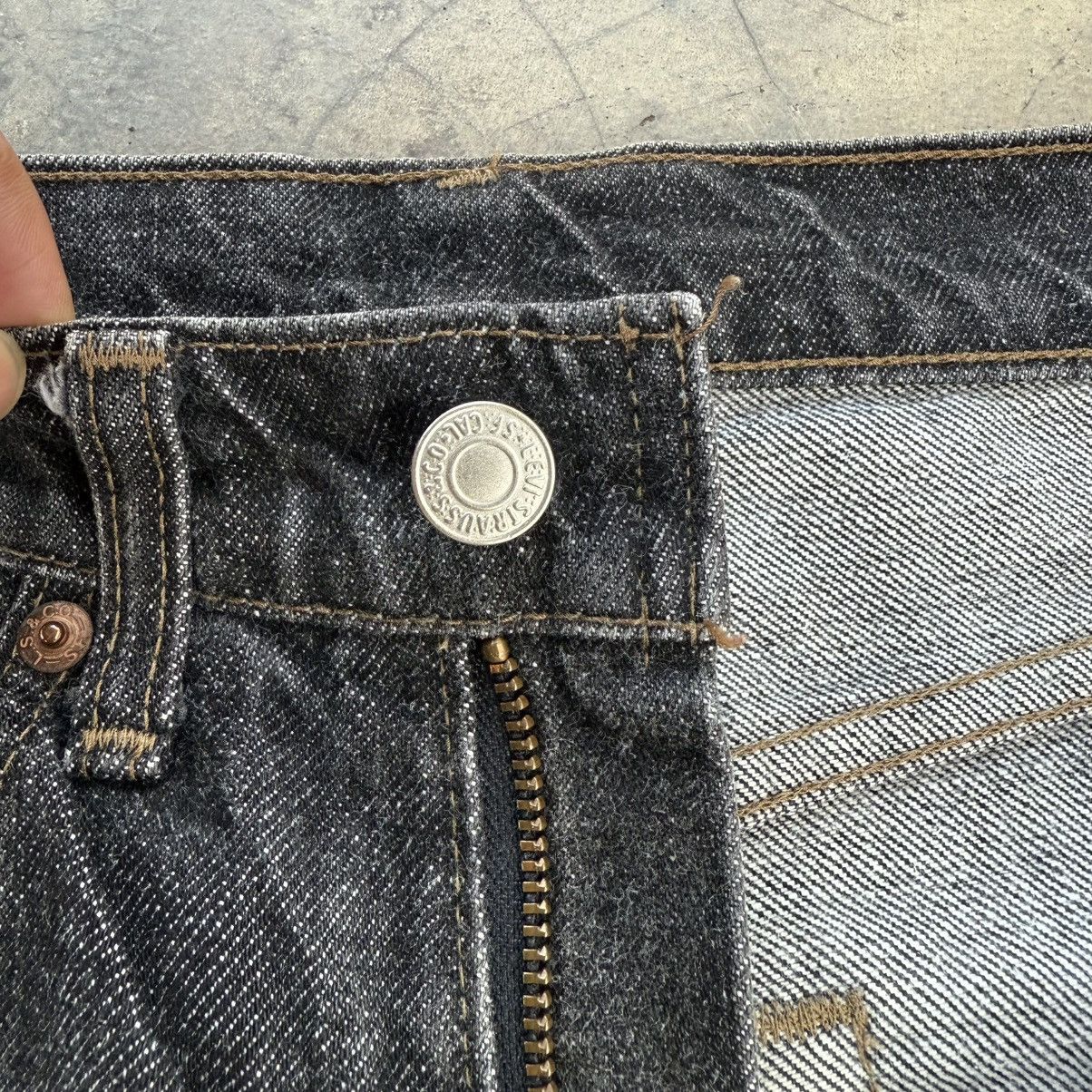 Levi's Vintage Clothing W29 Vintage Levi’s 603 Slim fit faded black denim pants Size US 29 - 7 Thumbnail