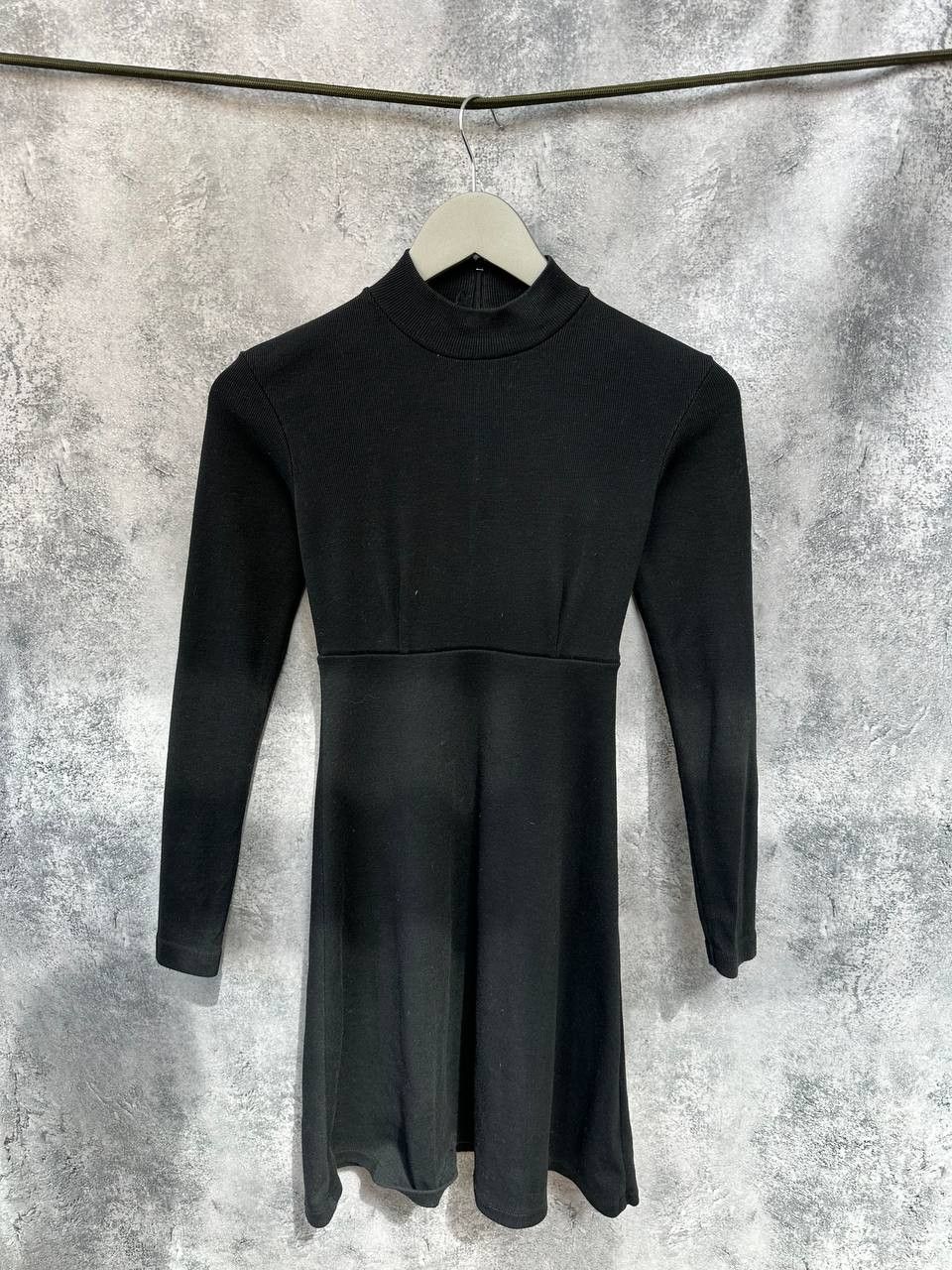 Katharine Hamnett London × Vintage Katharine Hamnett Classic Tight Midi Dress Black Vintage 80s Size XS / US 0-2 / IT 36-38 - 2 Thumbnail