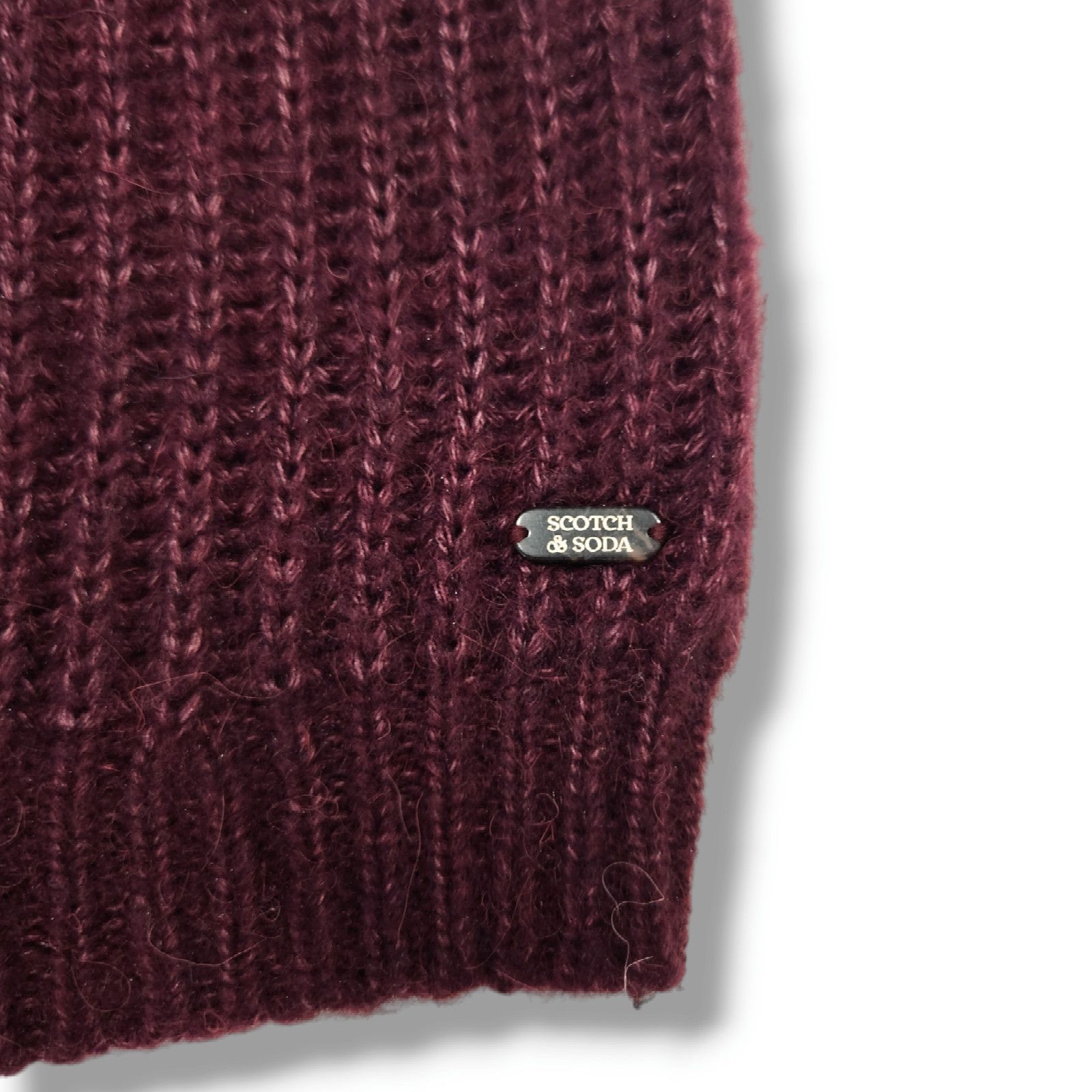 Scotch & Soda NWT Scotch & Soda Color Block Sweater Sz. L Pink Burgundy Size L / US 10 / IT 46 - 4 Thumbnail