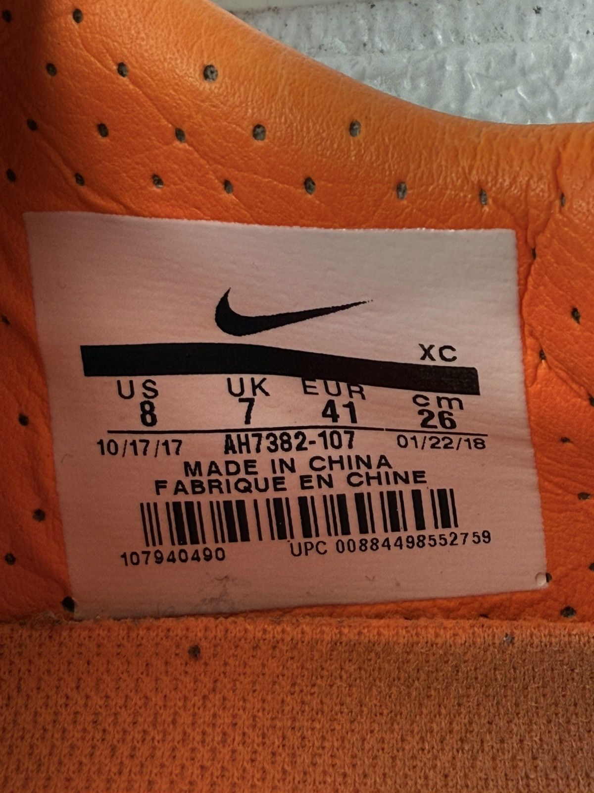 Nike Nike Mercurial Vapor 12 Pro FG Elite US8 UK7 EUR41 Cleats Size US 8 / EU 41 - 11 Thumbnail