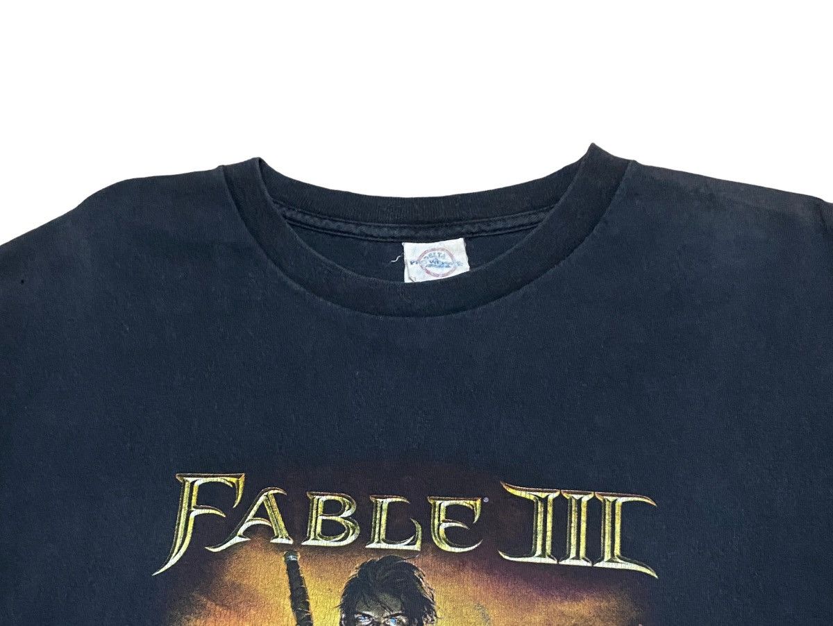 Vintage Very Rare Design Vintage Video Game Fable lll T-shirt 2000s Size US L / EU 52-54 / 3 - 3 Thumbnail