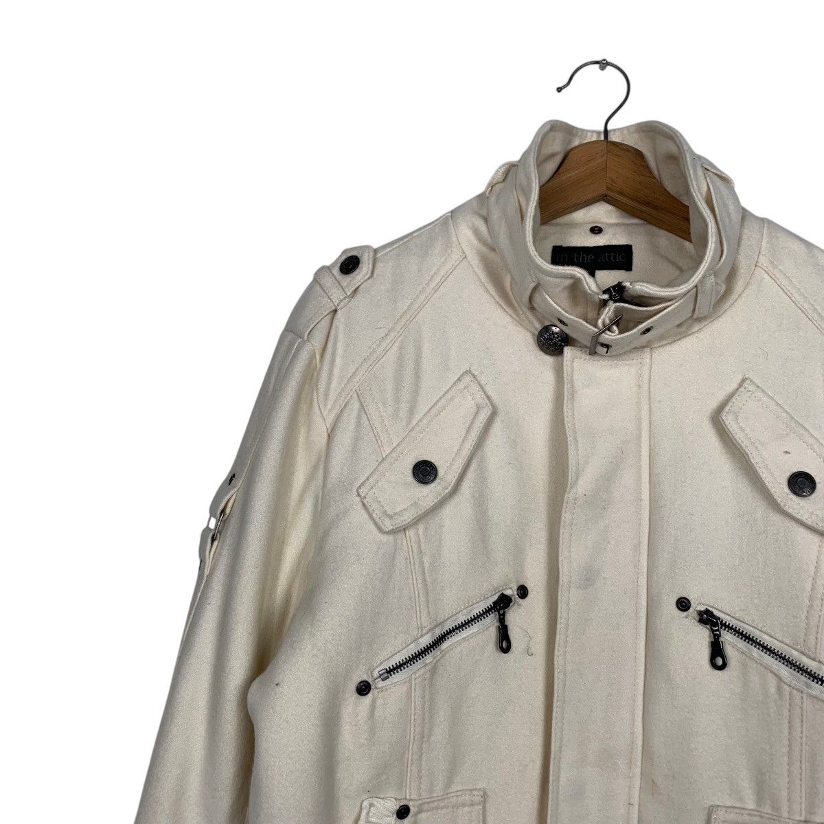 In The Attic Rare🔥In The Attic wool multipocket zipper jacket Size US S / EU 44-46 / 1 - 11 Thumbnail