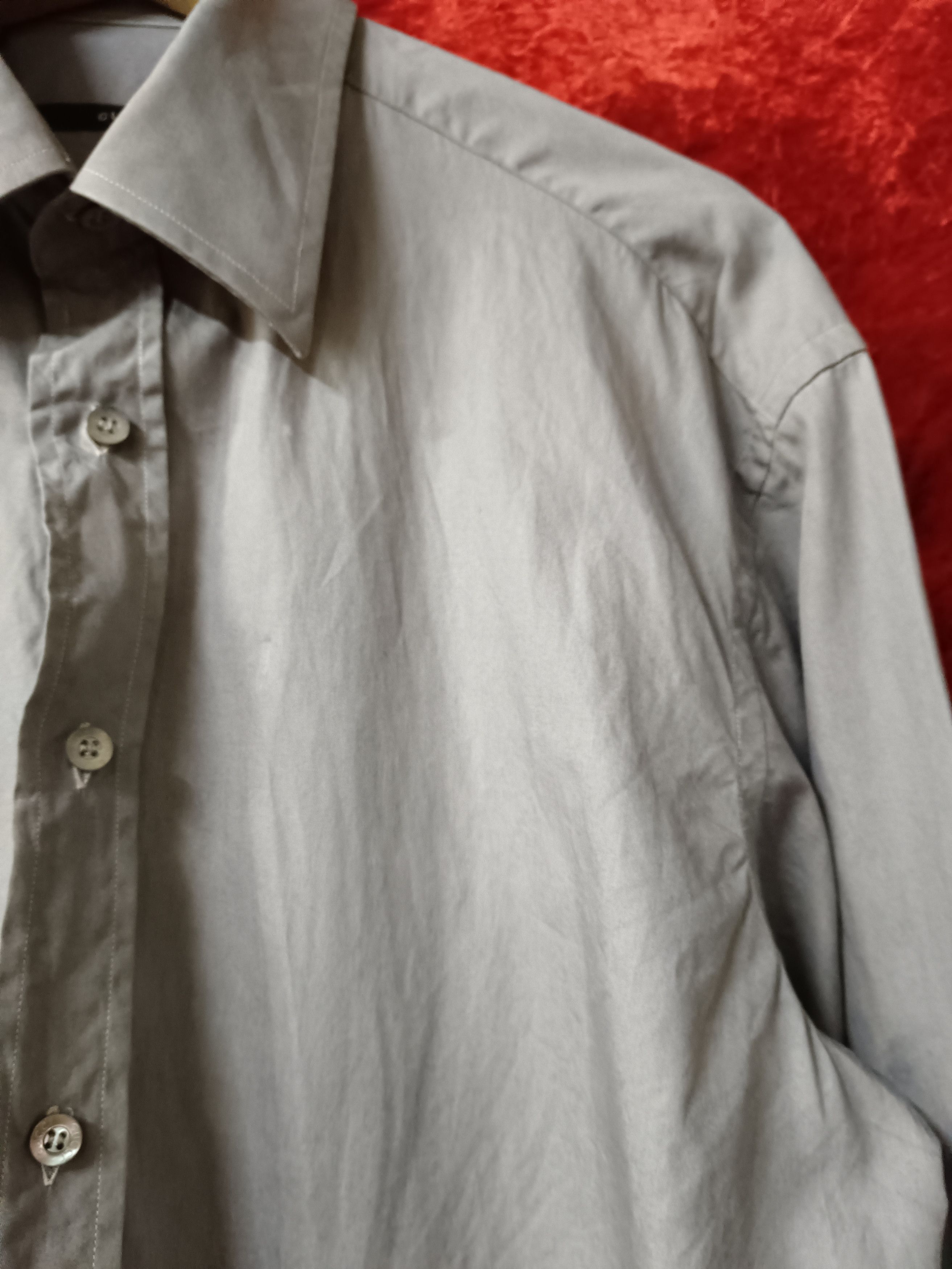 Gucci Tom Ford Era Plain Longsleeve Button Up Size US L / EU 52-54 / 3 - 2 Thumbnail