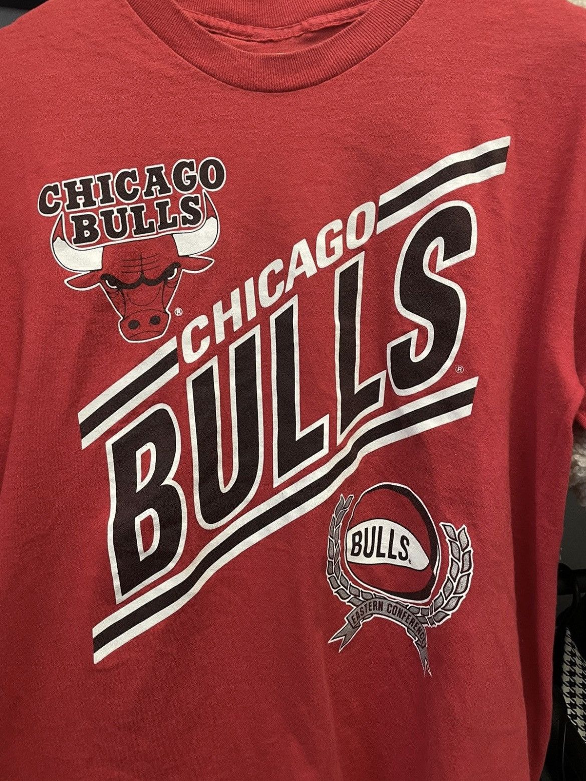 NBA Vintage Chicago Bulls Nutmeg T-shirt Size US M / EU 48-50 / 2 - 2 Thumbnail