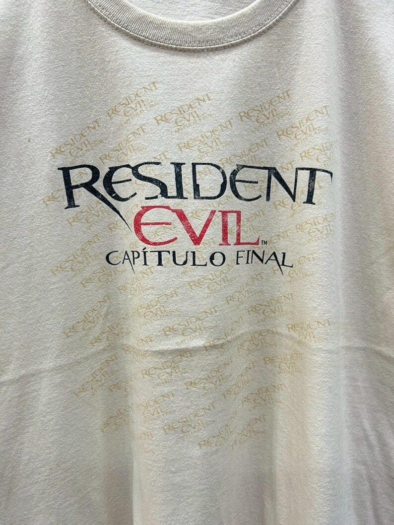 Vintage Vintage 2000s Resident Evil tshirt size XL Size US XL / EU 56 / 4 - 3 Thumbnail