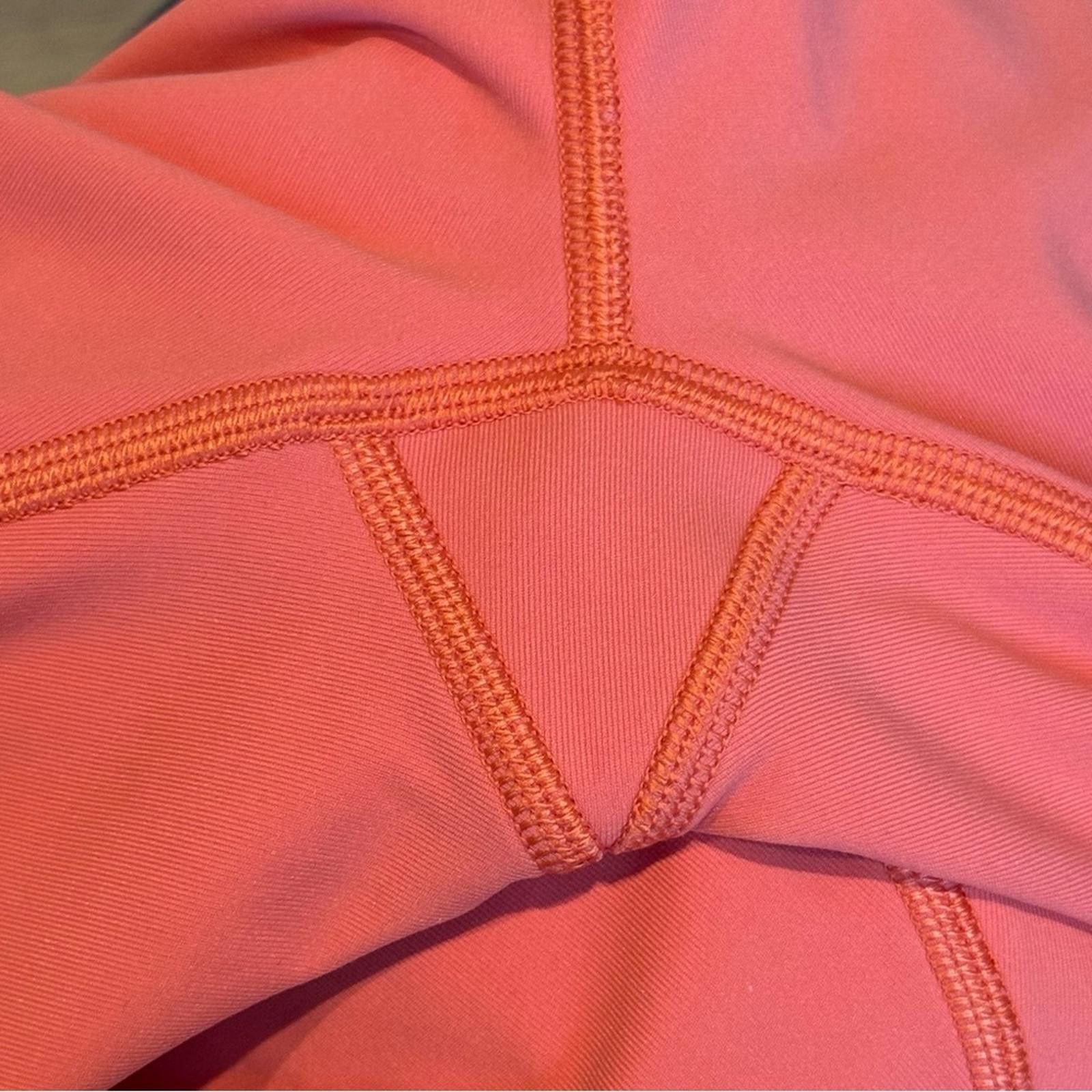 Lululemon Lululemon | Wunder Under High-Rise 25” Warm Coral Leggings Size 28" / US 6 / IT 42 - 3 Thumbnail