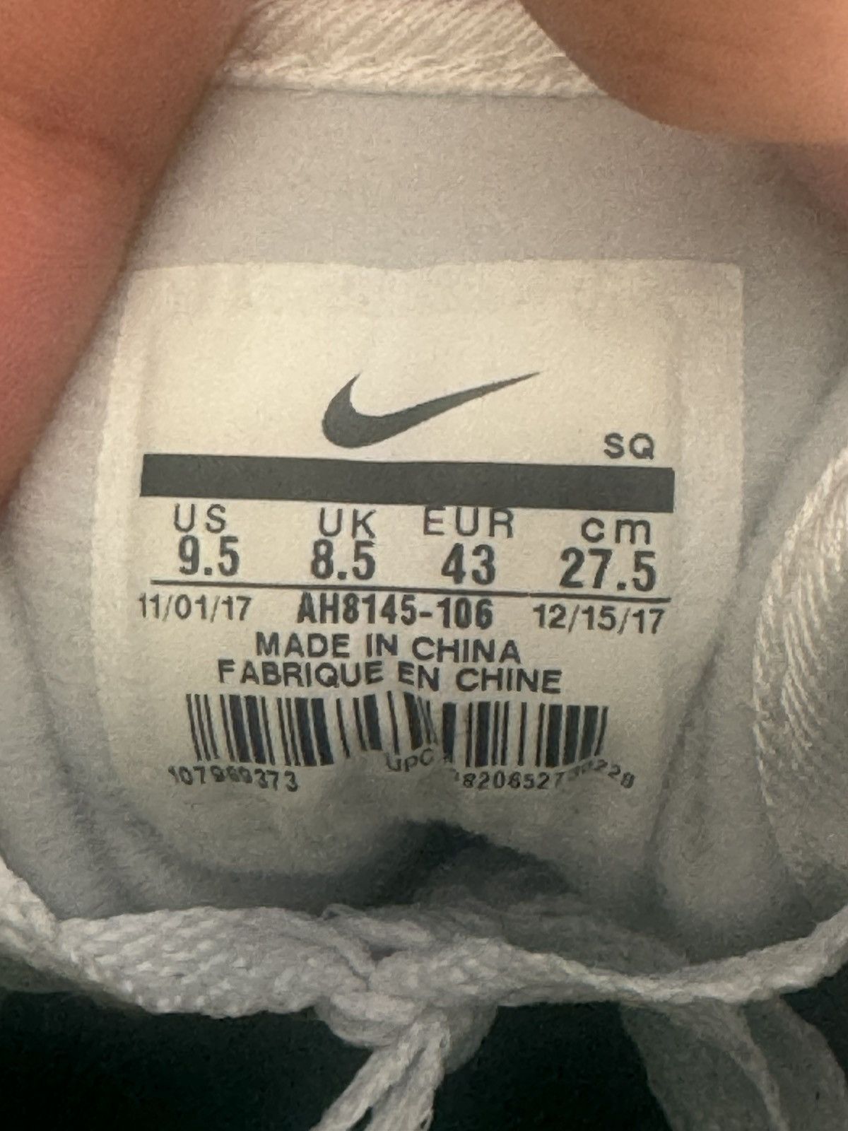 Nike Air Max 1 Watermelon – Lightly Used – Summer Colorway Size US 9.5 / EU 42-43 - 7 Thumbnail