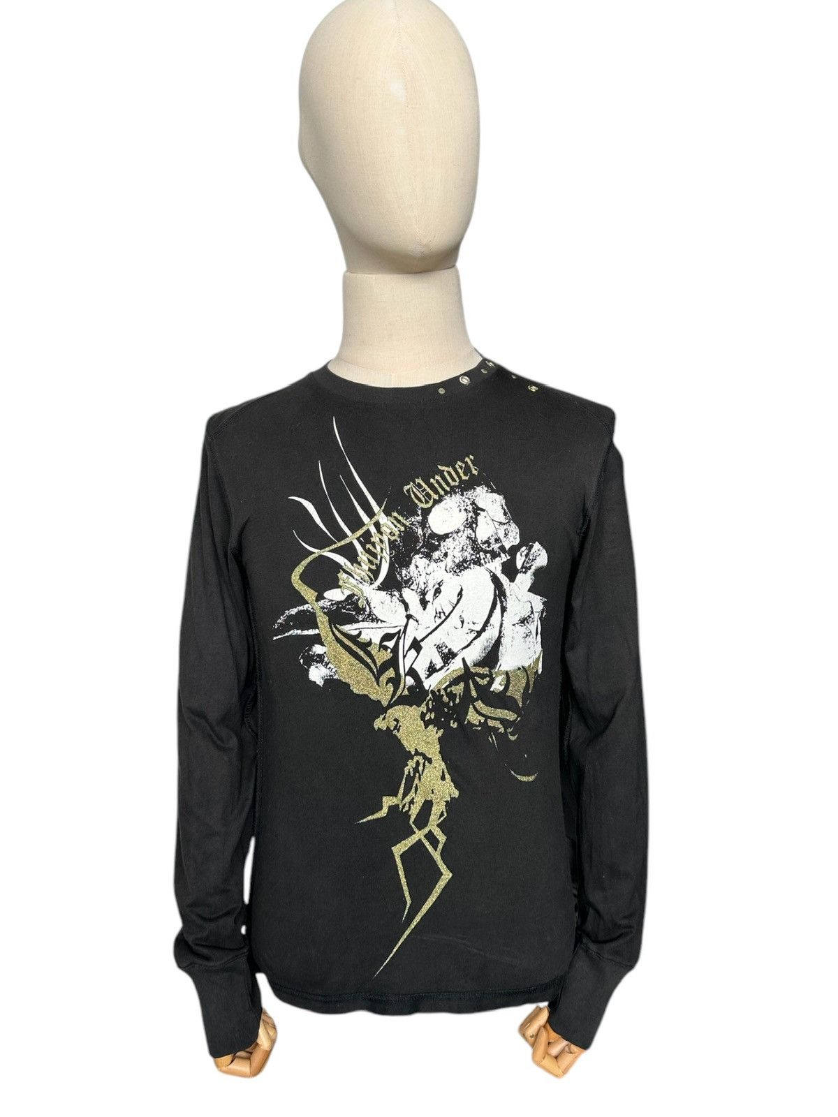 Obelisk 00's MIDAS vkei goth punk long sleeve Size US M / EU 48-50 / 2 - 6 Thumbnail