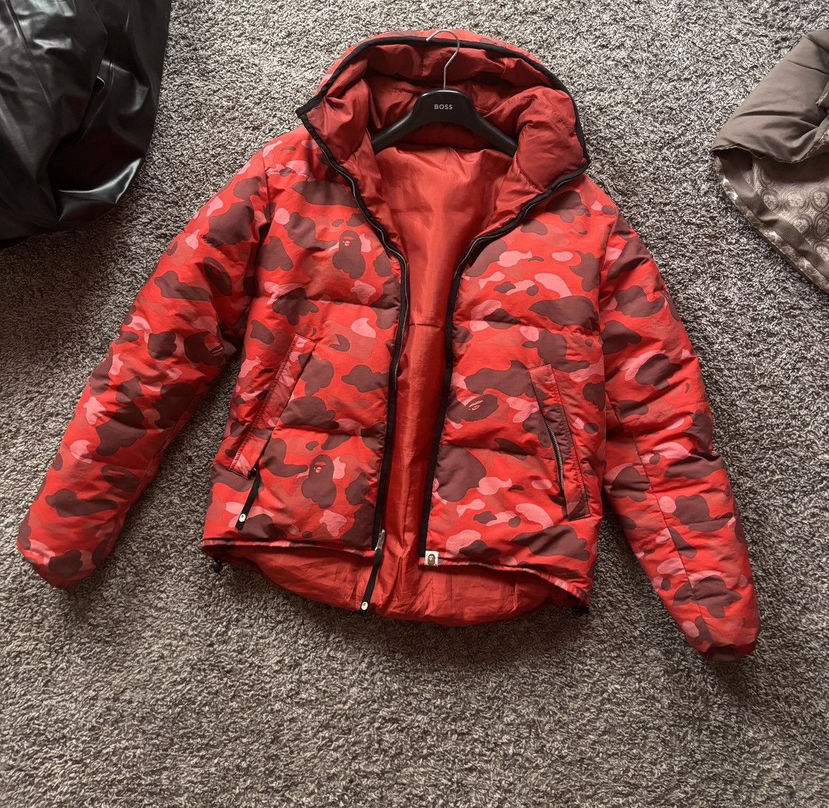 Bape Vintage Bape Puffer Coat Size US L / EU 52-54 / 3 - 3 Thumbnail