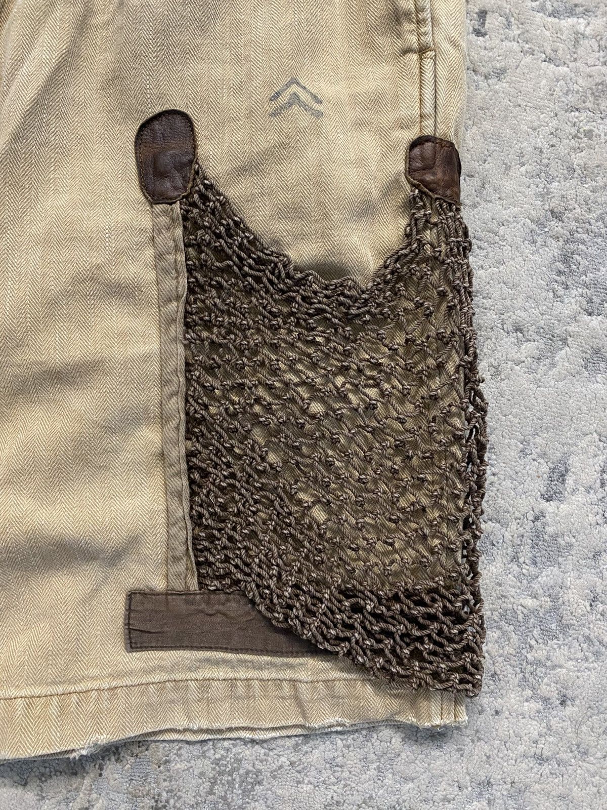 Kapital Kapital Mesh Net Pocket Shorts Size US 32 / EU 48 - 2 Thumbnail
