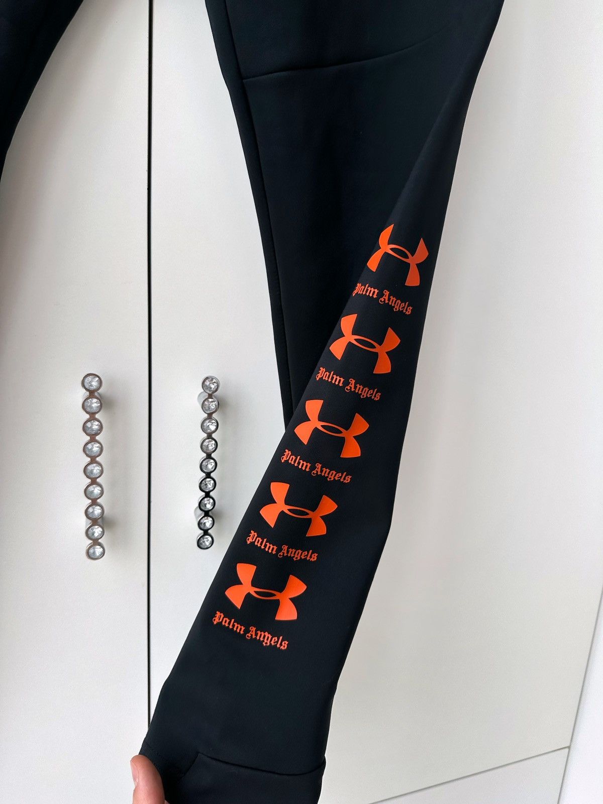 Palm Angels × Under Armour Palm Angels x Under Armour Slim Jogging Pants Size US 28 / EU 44 - 3 Thumbnail