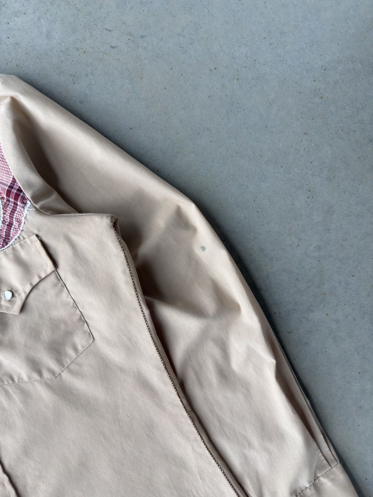 Vintage 1970s Cream Stitched Western Pearl Snap Button Up Shirt Size US M / EU 48-50 / 2 - 6 Thumbnail