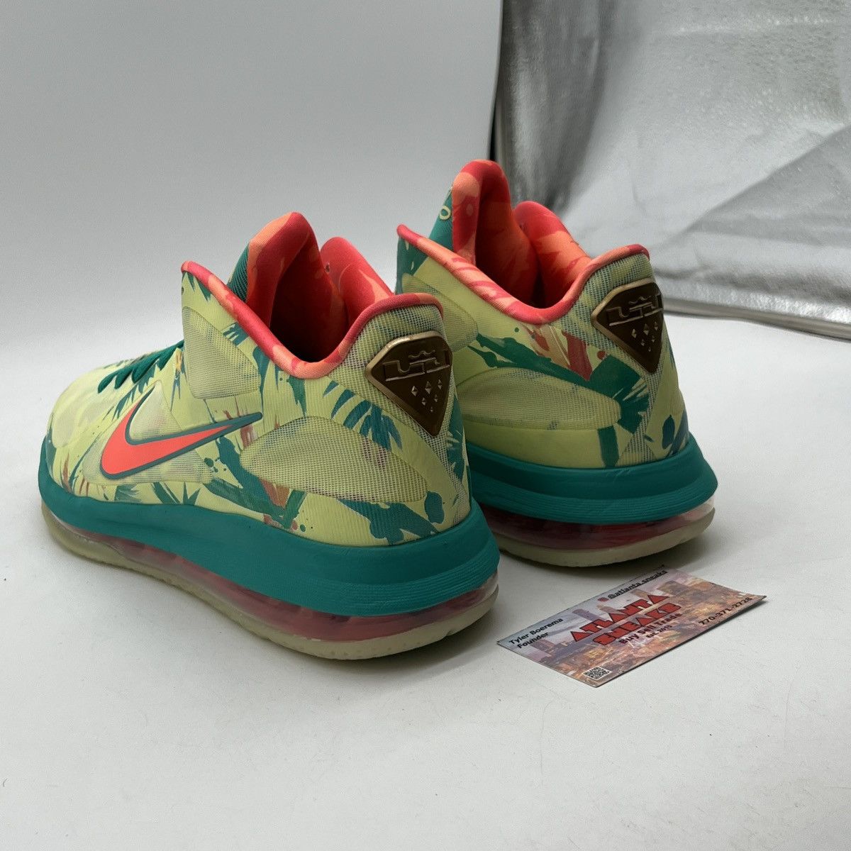 Nike Lebron 9 low lebronold palmer Size US 11.5 / EU 44-45 - 4 Thumbnail
